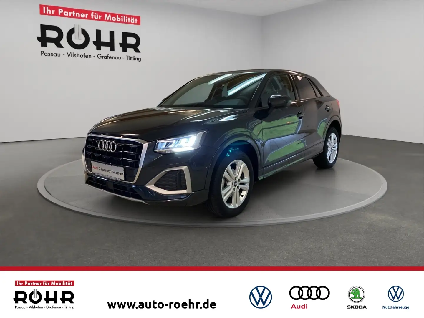 Audi Q2 advanced 35 TFSI S tronic (Garantie 11/&2028.SHZ.P Grau - 1