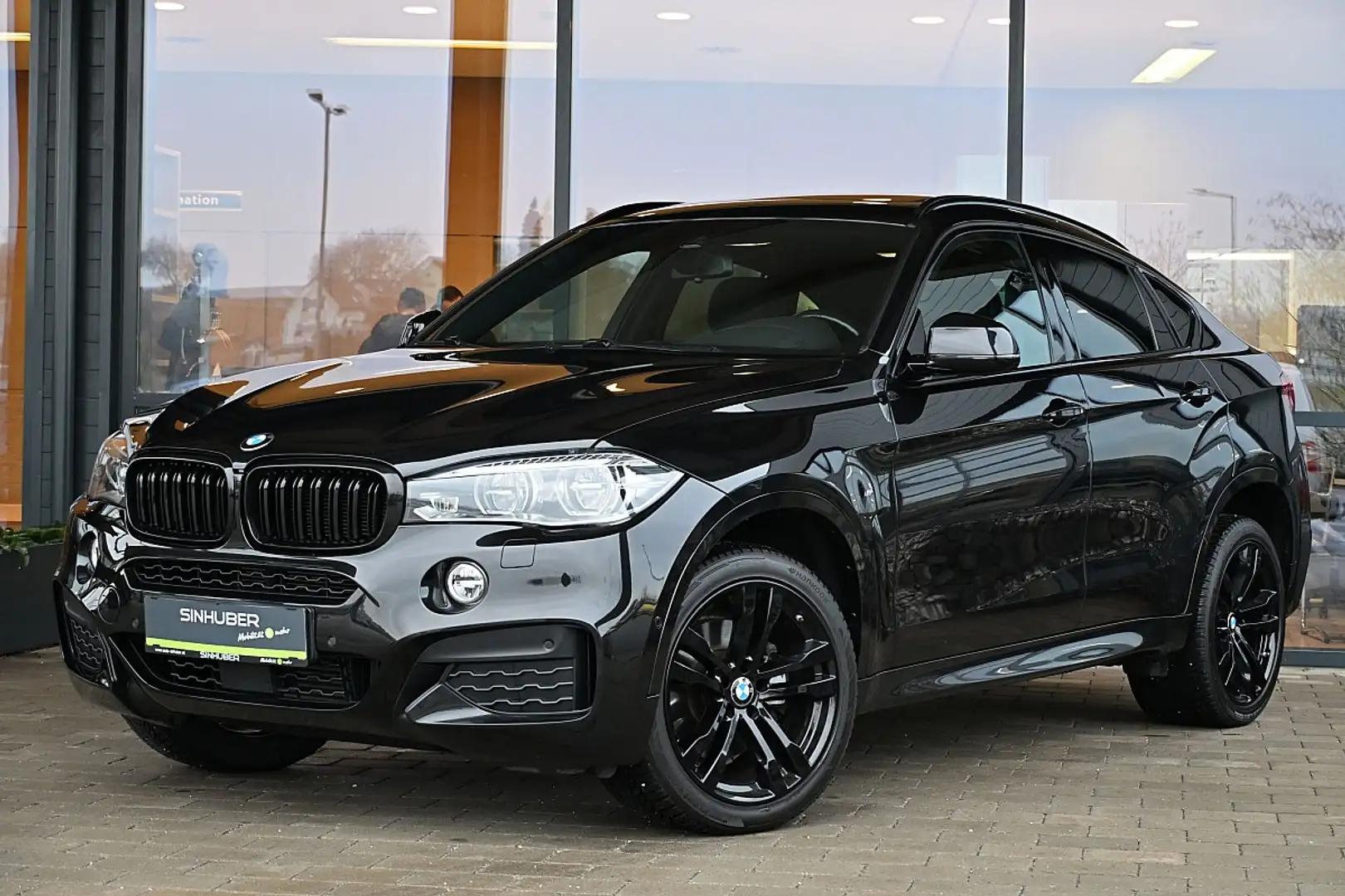 BMW X6 xDrive40d Sport Activity Coupé Aut. ACC, AHK el... Schwarz - 1