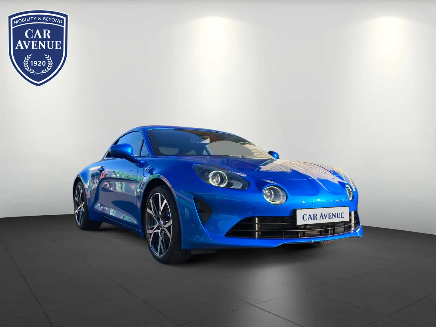 Alpine A110 7G-EDC Klappenauspuff/18" Serac Albastru - 2