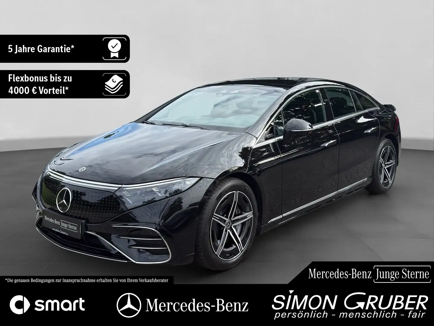Mercedes-Benz EQS 350 AMG Pano HAL Hyperscreen Mod 2025 Schwarz - 1