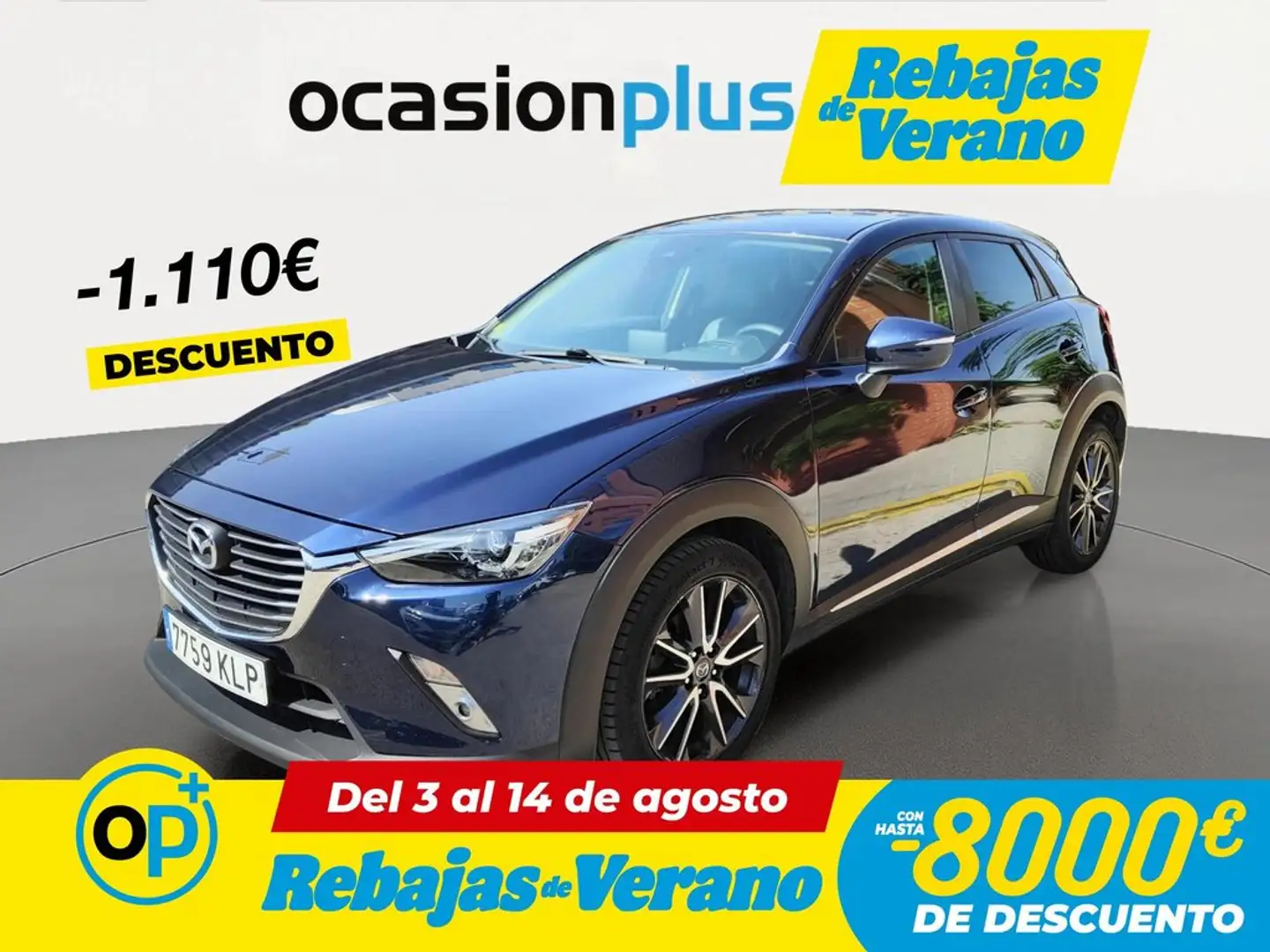 Mazda CX-3 2.0 Luxury 2WD 120 Azul - 1