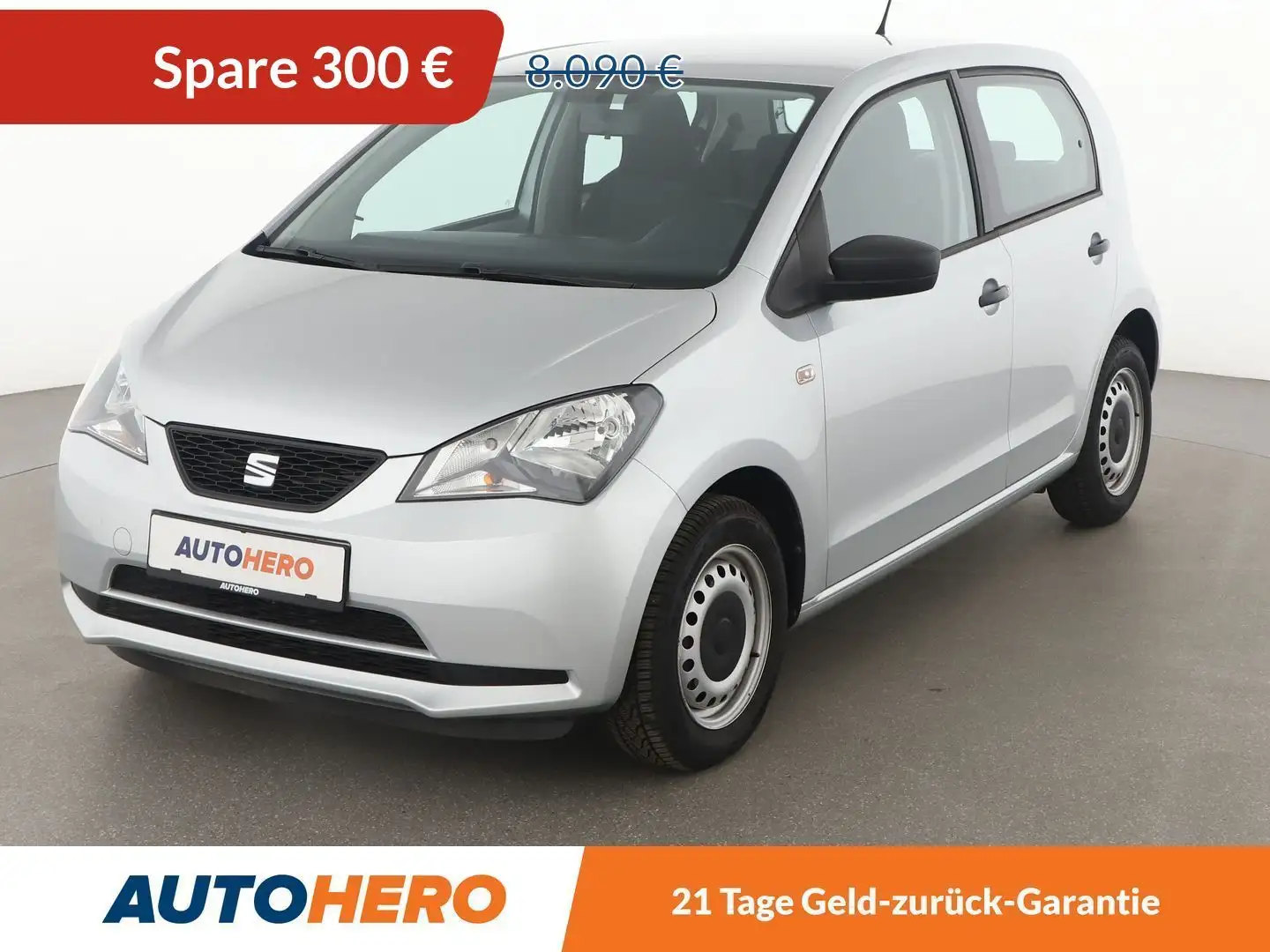 SEAT Mii 1.0 Reference*KLIMA*GARANTIE* Серебристый - 1