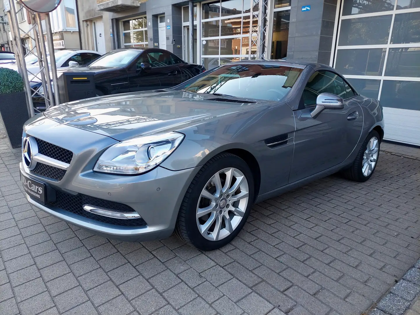 Mercedes-Benz SLK 200 Met airscarf. ***3 JAAR/ANS GARANTIE*** Gris - 1