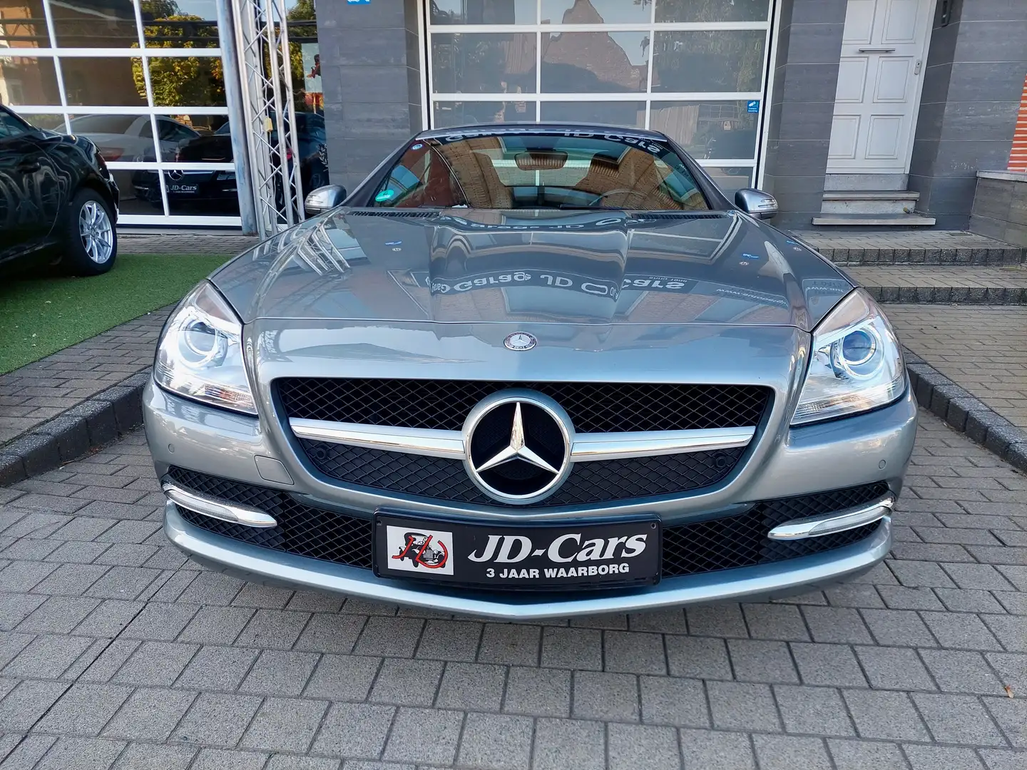 Mercedes-Benz SLK 200 Met airscarf. ***3 JAAR/ANS GARANTIE*** Gris - 2