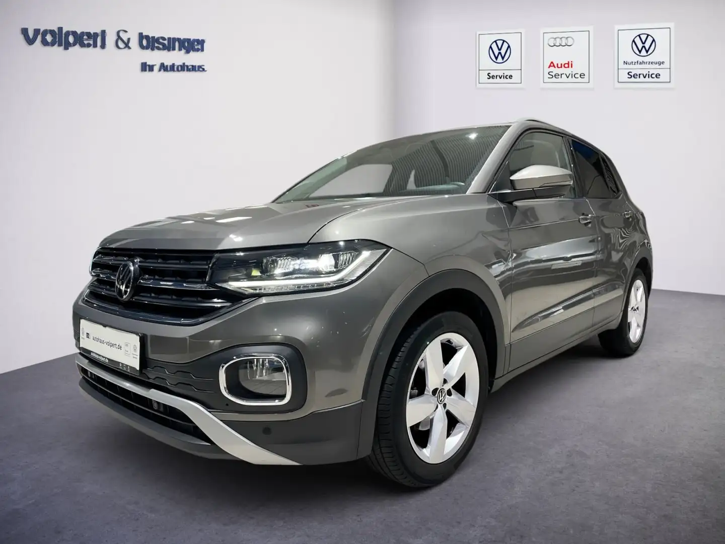 Volkswagen T-Cross Style 1,5 l TSI 110 kW DSG*AHK*R-Kamera* Grau - 1