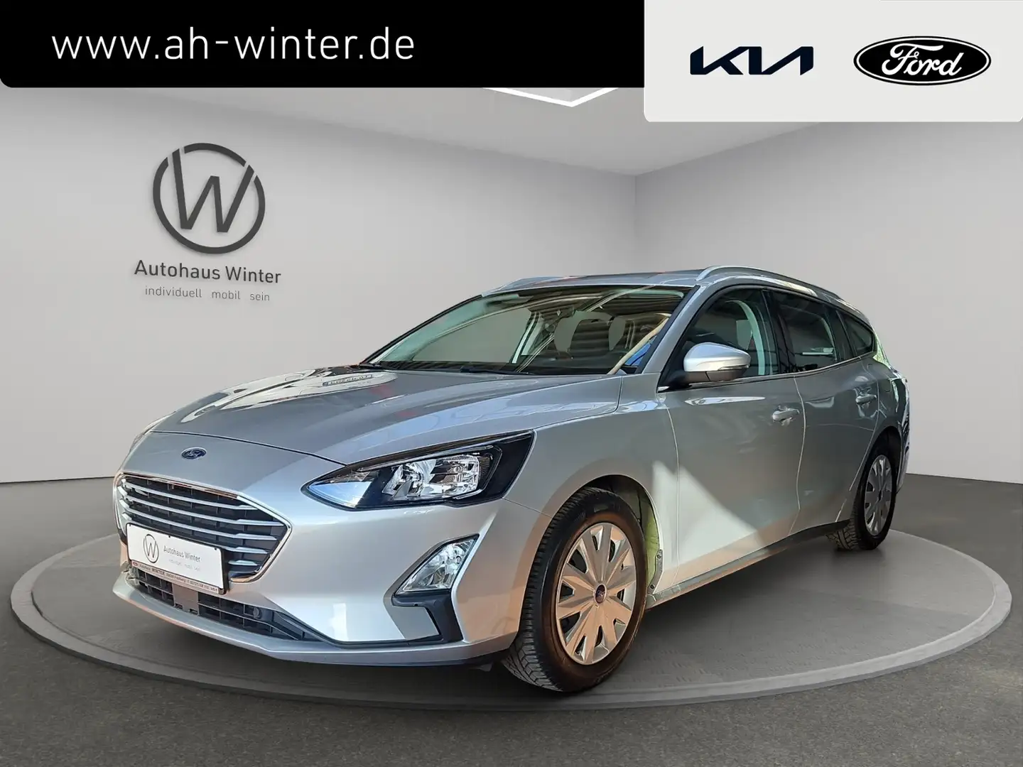 Ford Focus Turnier 1,0 EcoBoost Cool & Connect LED Navi SHZ Argent - 1