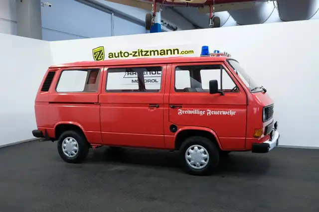 Volkswagen T3 8-Sitzer verglast ex-FEUERWEHR OLDTIMER