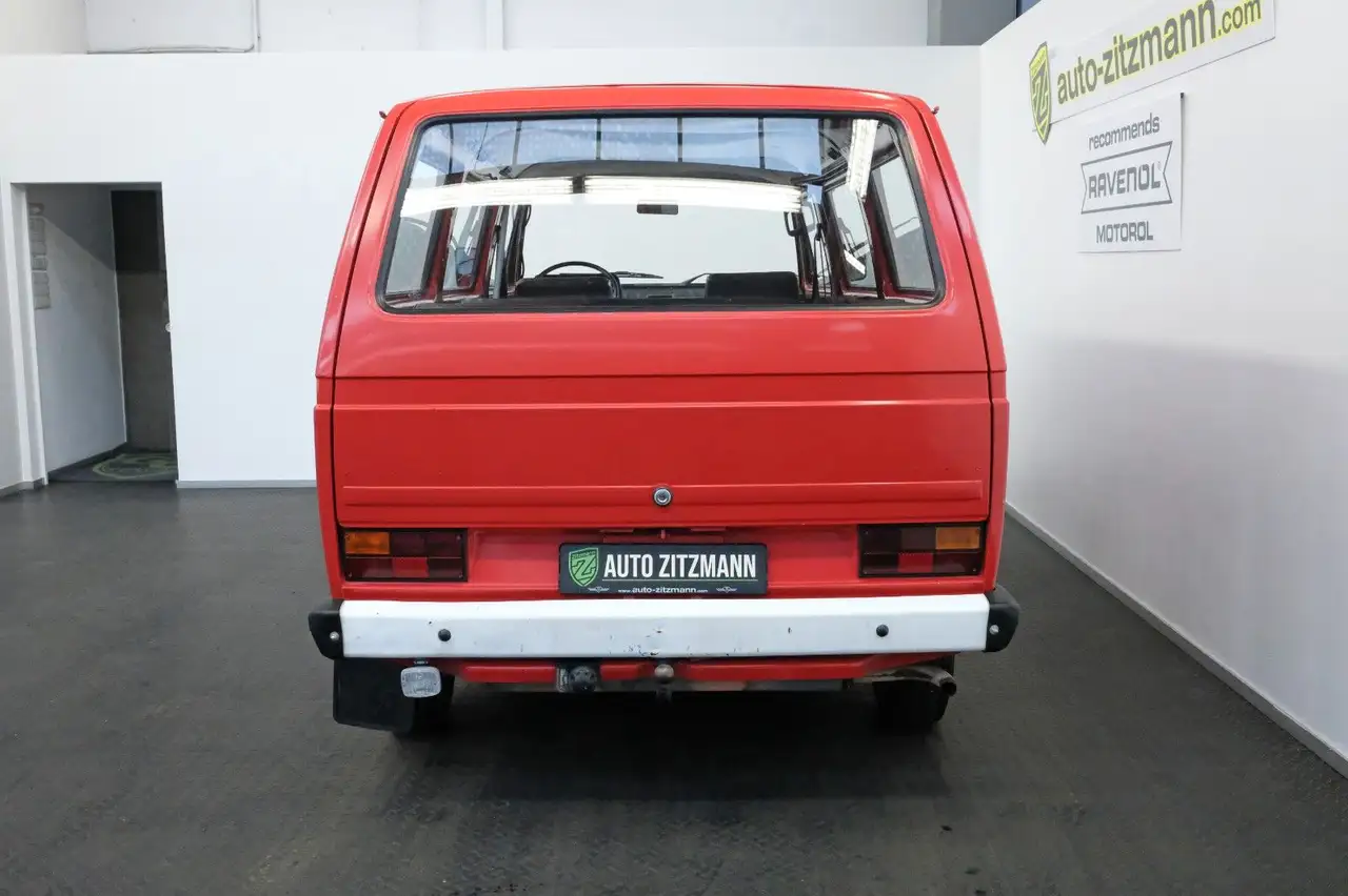 Volkswagen T3 8-Sitzer verglast ex-FEUERWEHR OLDTIMER, foto 7