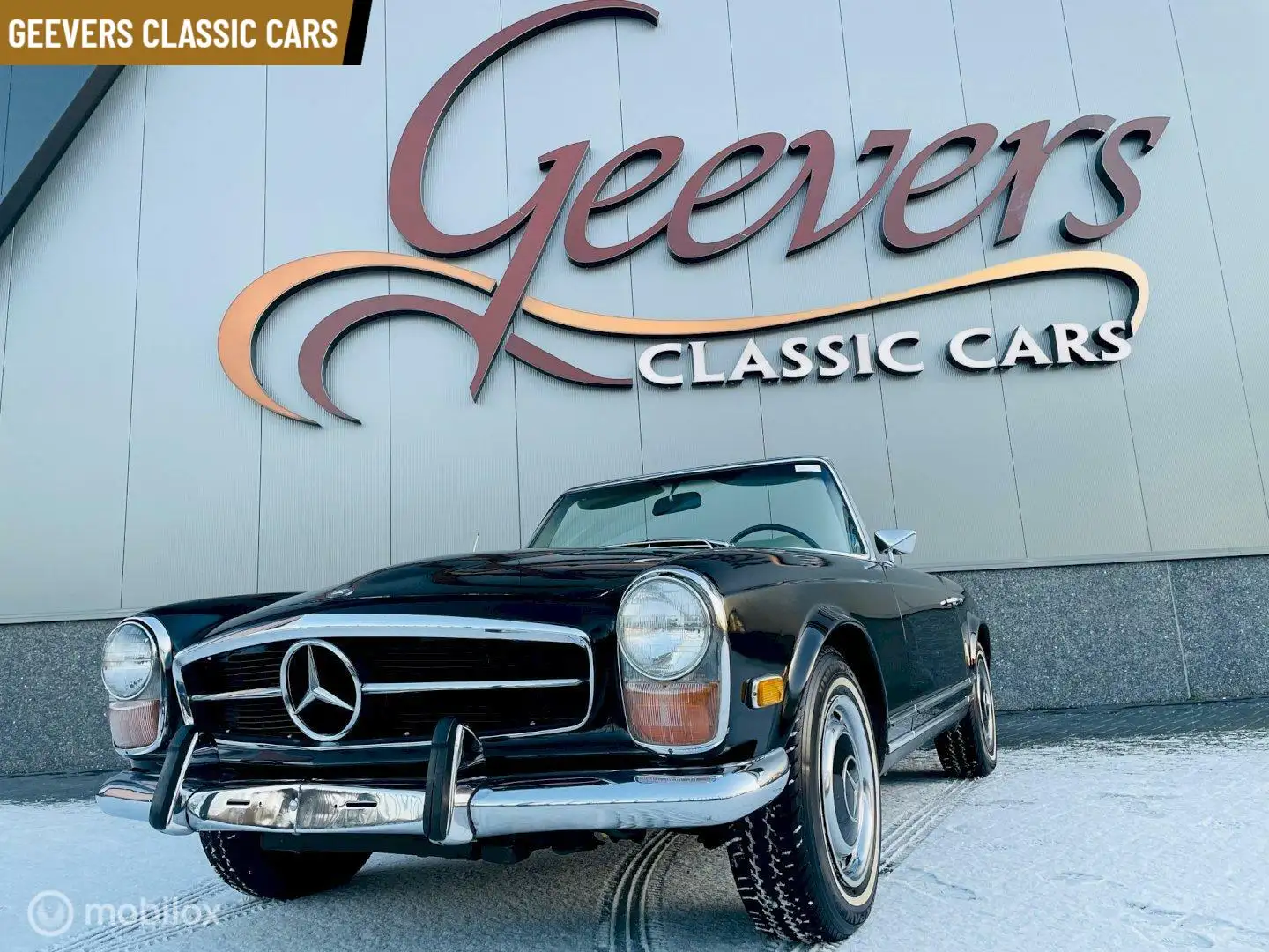 Mercedes-Benz SL 280 PAGODE AUTOMATIC 2 TOPS CABRIOLET Чорний - 1