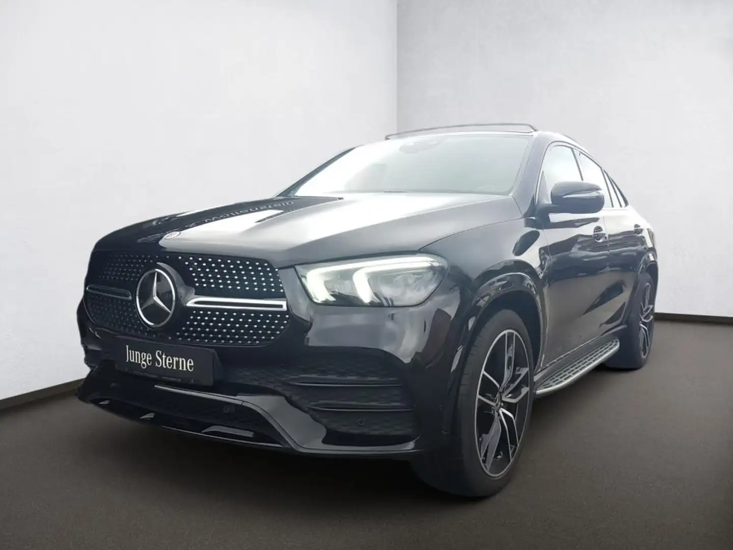 Mercedes-Benz GLE 350 d 4M C AMG*Pano*AIR*FAP*Tritt*Night*360K Schwarz - 2