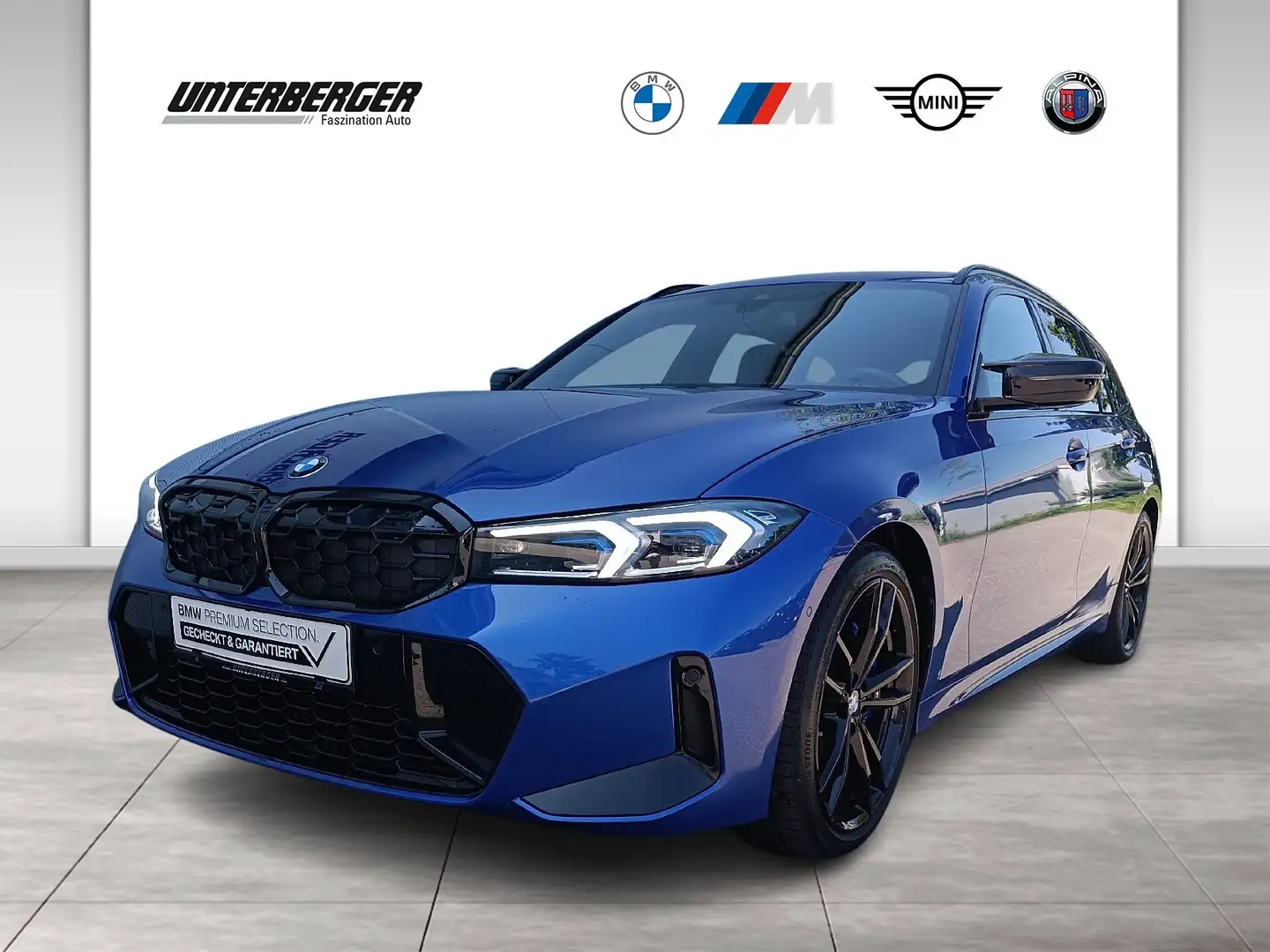 BMW 340 M340d xDrive Touring Pano HUD HiFi DAB LED Standhz Blau - 1