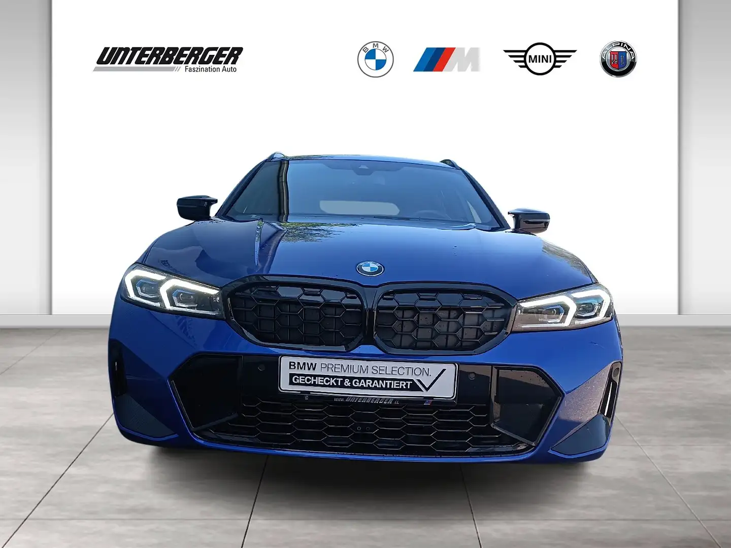BMW 340 M340d xDrive Touring Pano HUD HiFi DAB LED Standhz Blau - 2