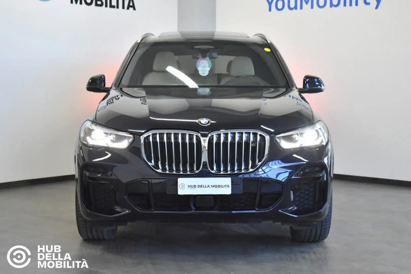BMW X5 xDrive40d 48V Msport Bleu - 1