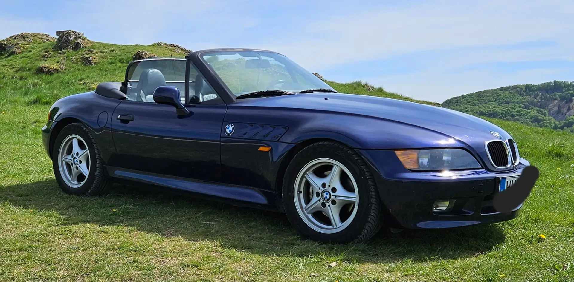 BMW Z3 Z3 Roadster 1.9 Sportpaket M Blau - 2