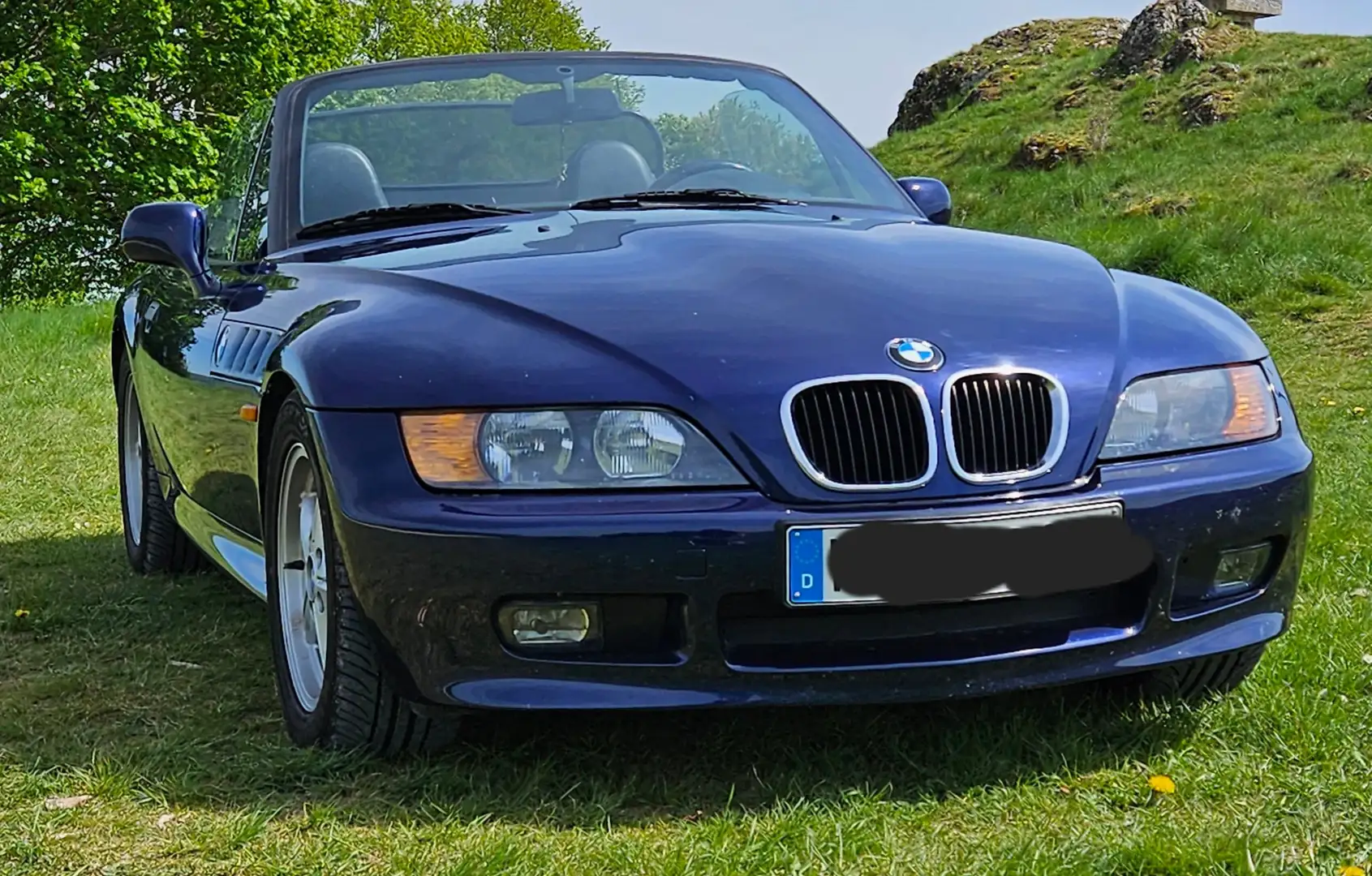 BMW Z3 Z3 Roadster 1.9 Sportpaket M Blau - 1