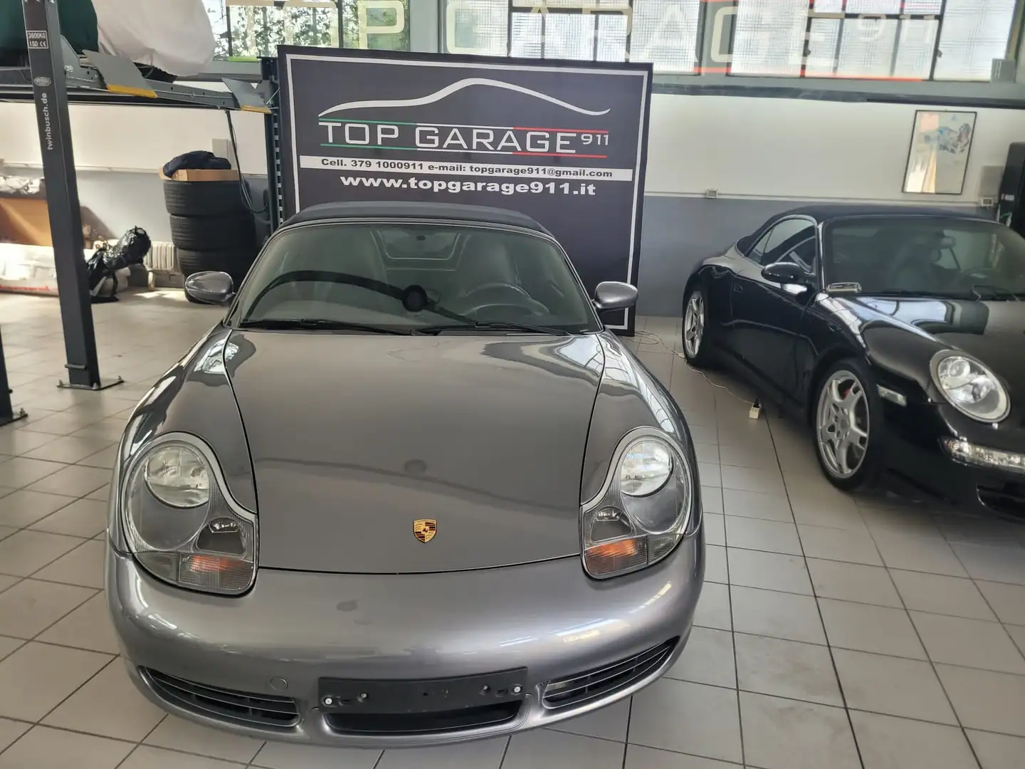 Porsche Boxster 3.2 S MK1 17MILA KM UNIPROPRIETARIO! Grigio - 2