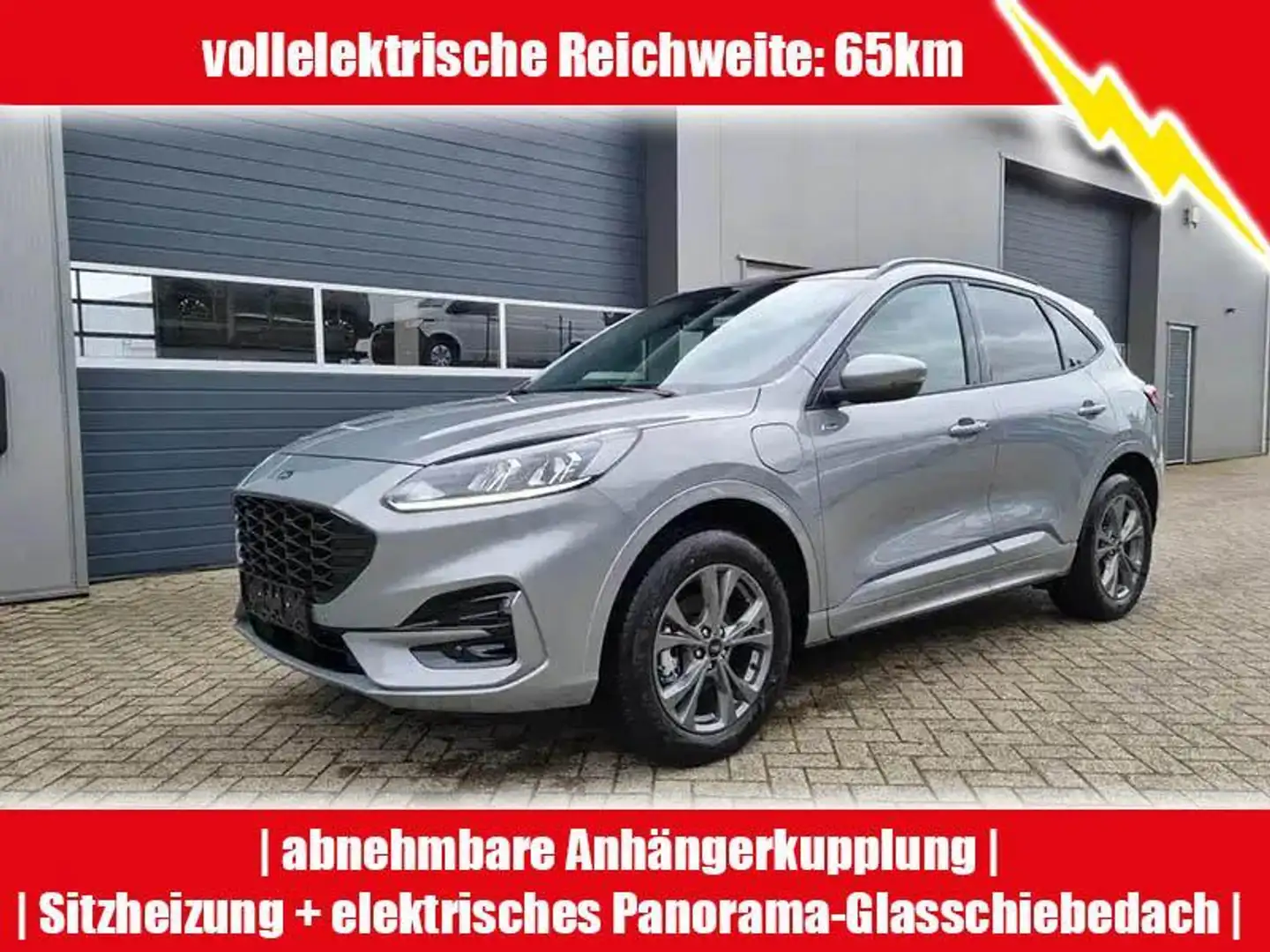 Ford Kuga 2.5 Duratec Plug-in-Hybrid 225PS Automatik ST-L... Argent - 1