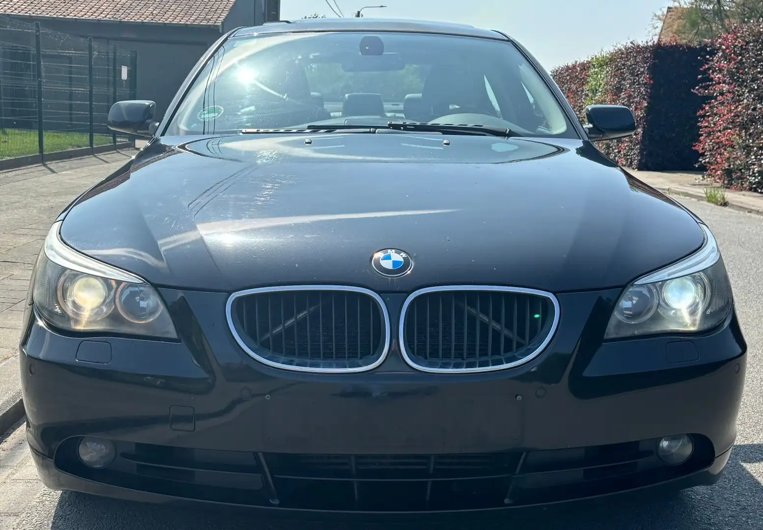 BMW 520 520d Zwart - 2