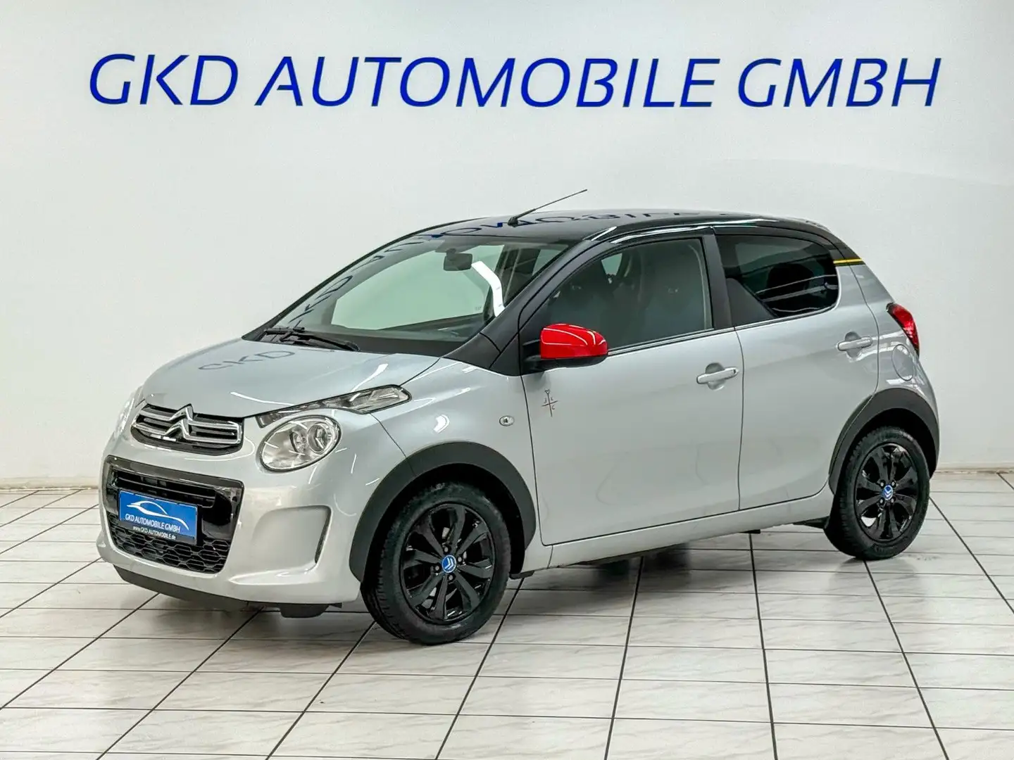 Citroen C1 JCC+*Szh*Sondrlack*Kamera*Apple|Android*Klima Silber - 1