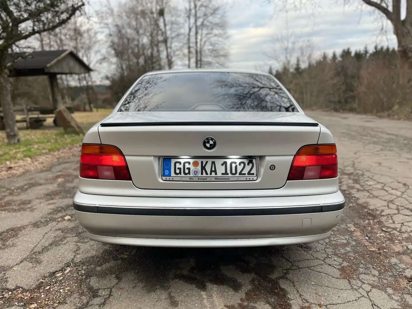 BMW 520 520d Silber - 2