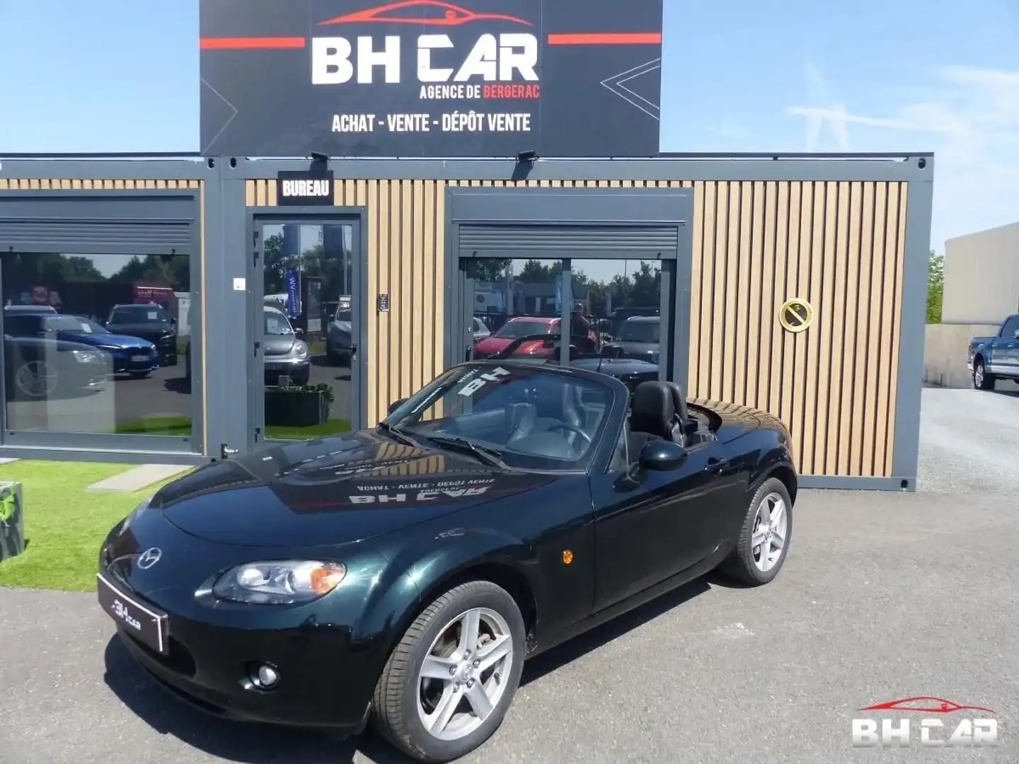 Mazda MX-5 Mx5 ROADSTER 1.8 125 ELEGANCE CUIR Vert - 1