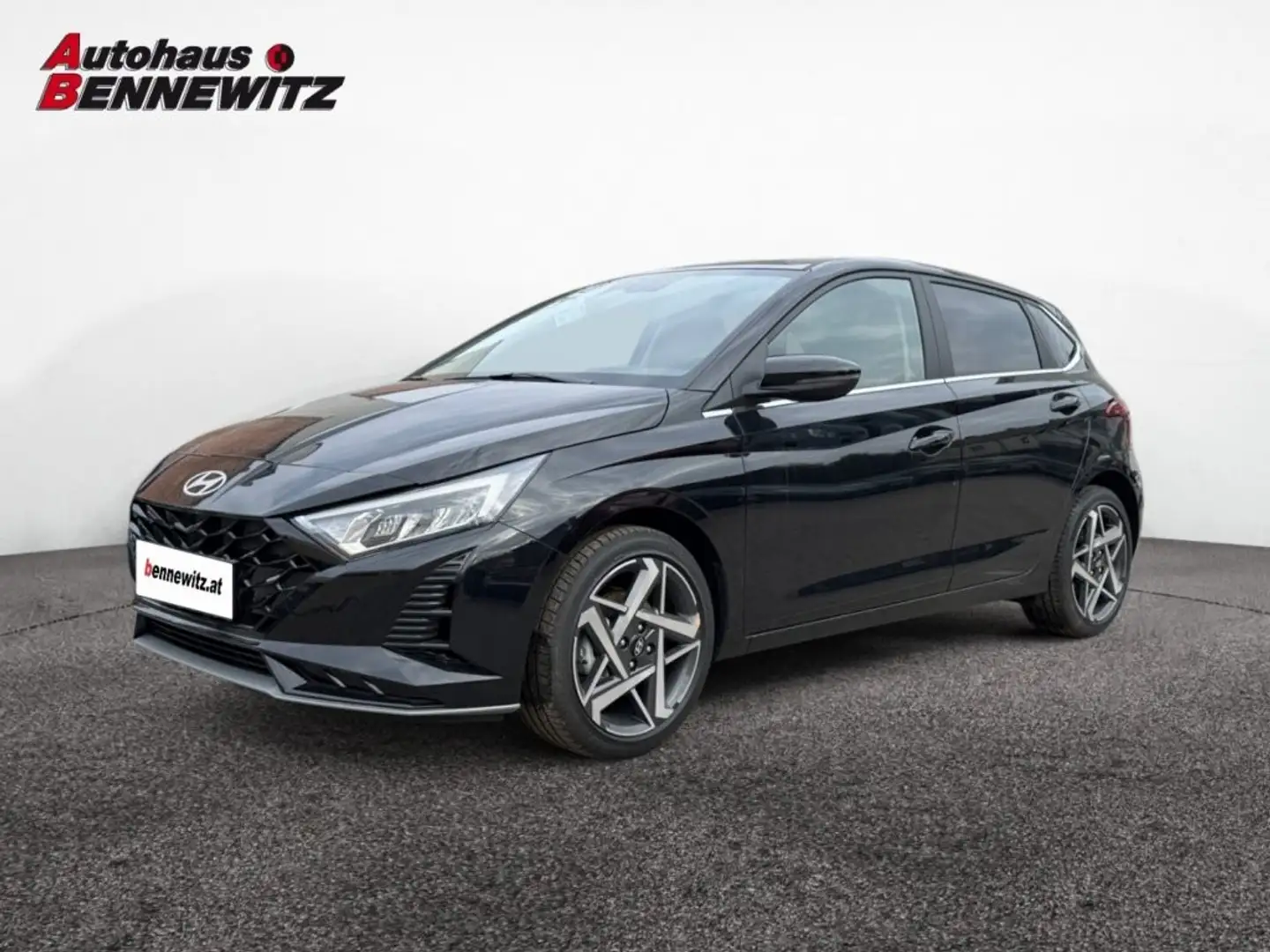 Hyundai i20 1,0 T-GDI Trend Line Negro - 1
