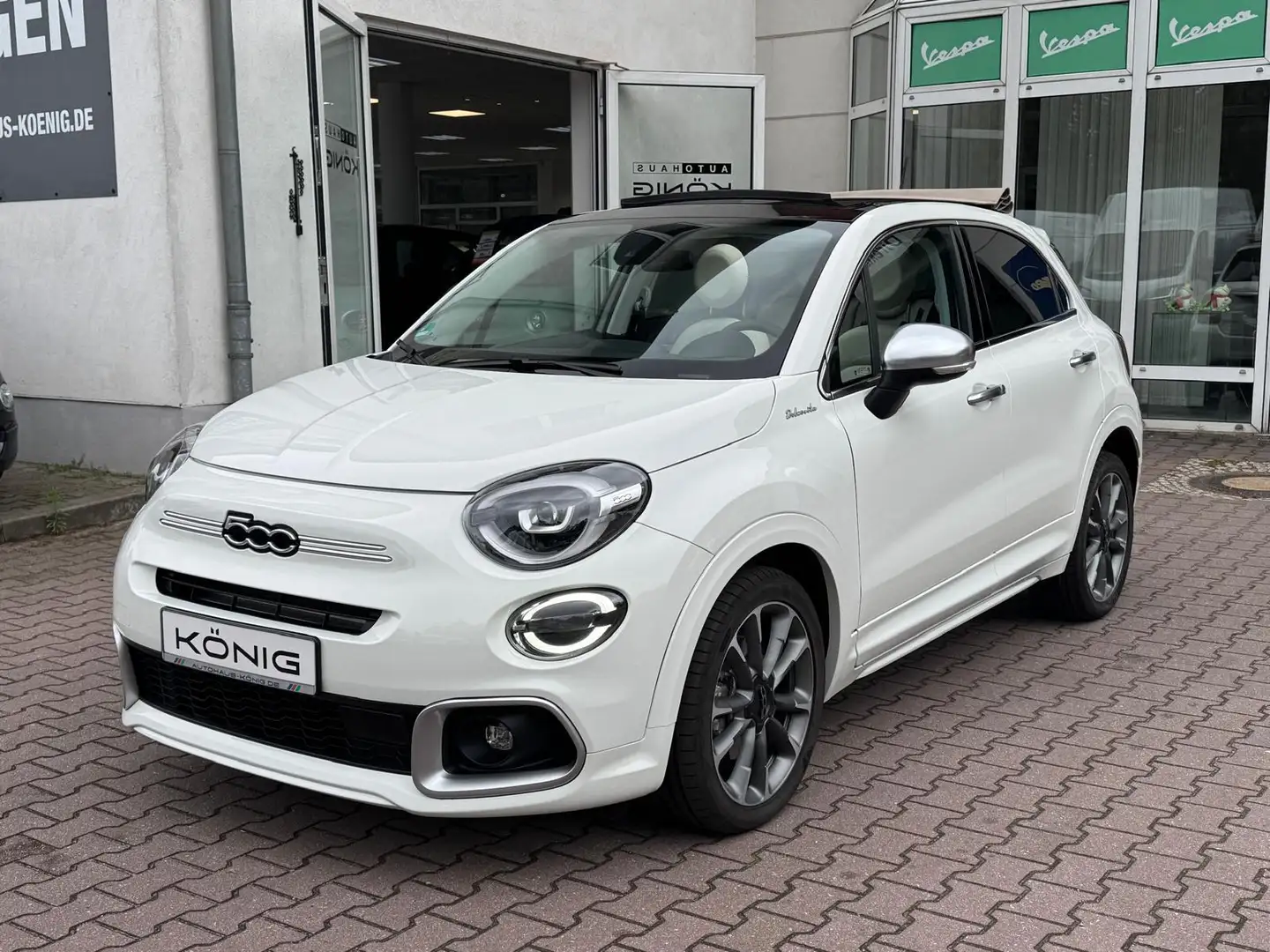 Fiat 500X Dolcevita AUTOMATIK*FALTDACH*LEDER*KAMERA Blanc - 1