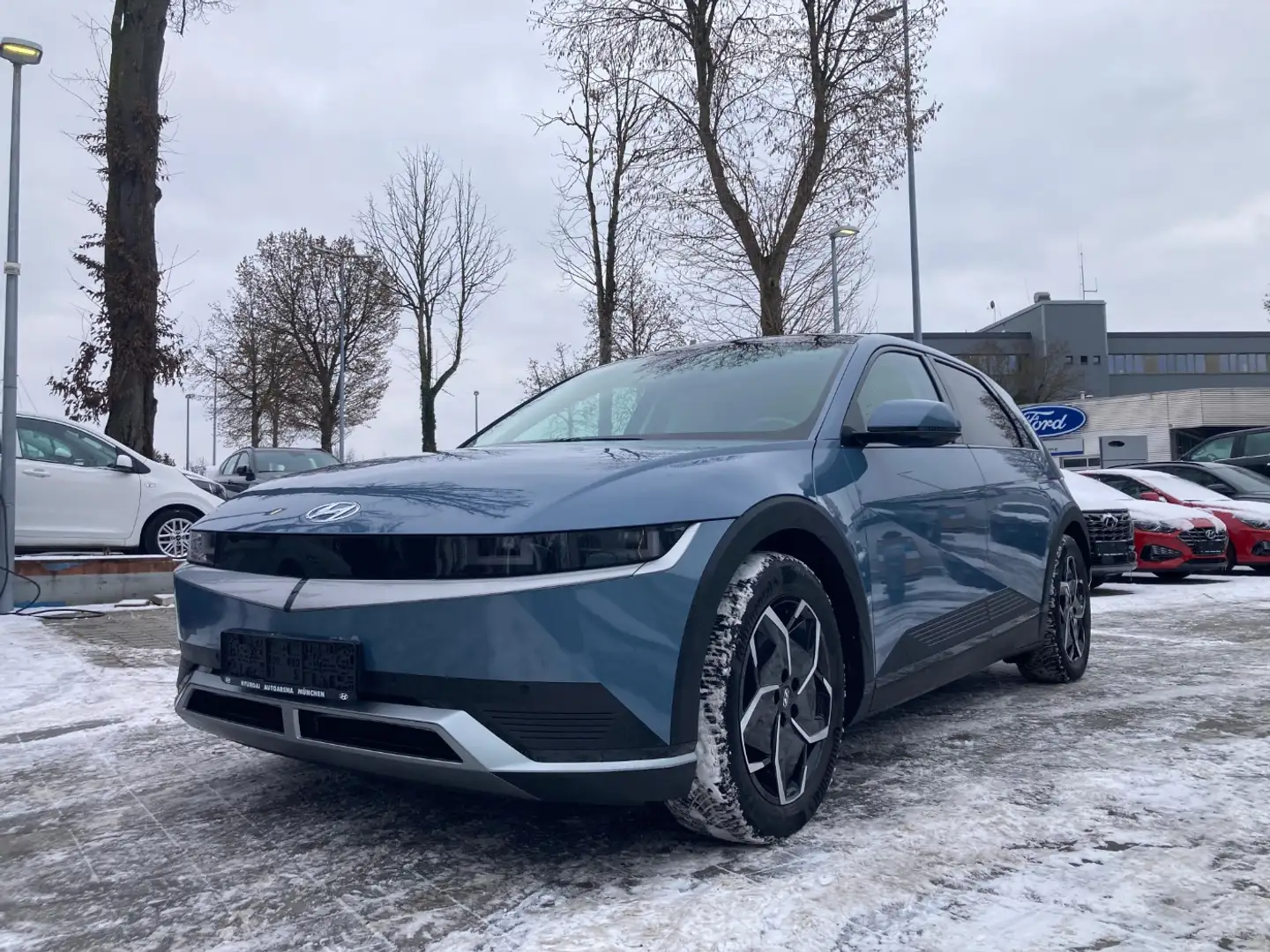Hyundai IONIQ 5 77 Elektro Techniq 2xKlima 4xSHZ ACC Pano Bleu - 2