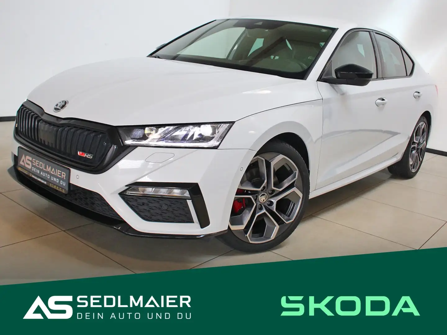 Skoda Octavia 2.0 TDI RS 4x4 HuD|MATRX|WSS+Shz|CANTON Wit - 2