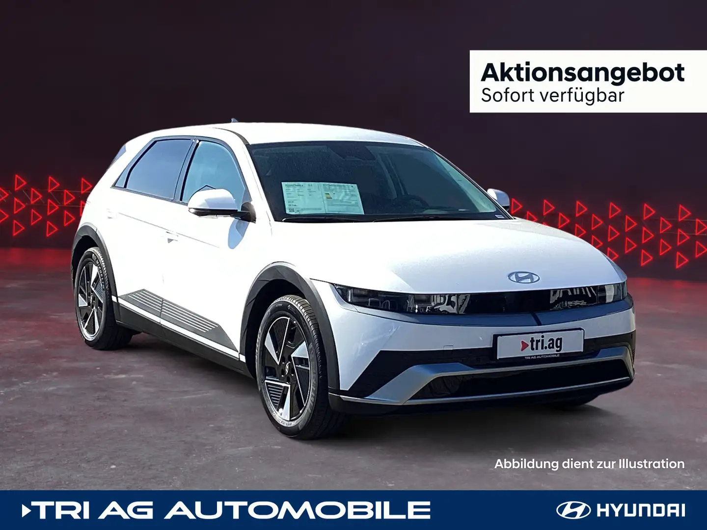 Hyundai IONIQ 5 Ioniq 5 Uniq Allradantrieb 19-Zoll CarPlay Navi Weiß - 1