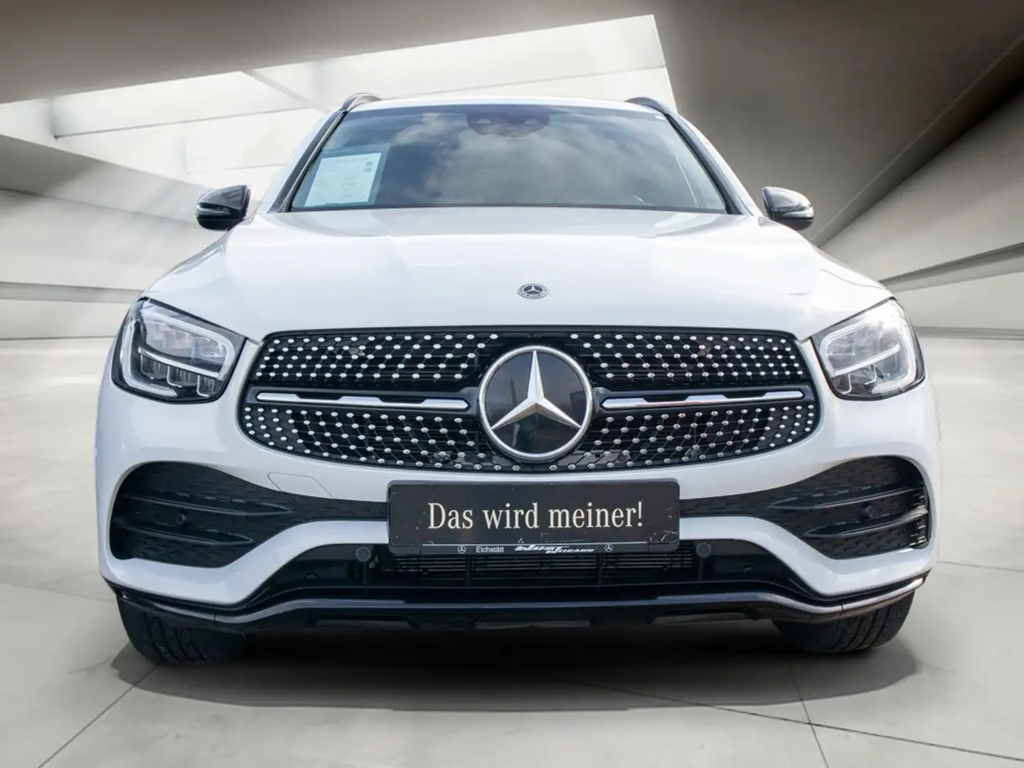 Mercedes-Benz GLC 300 de 4M AMG Night Distr+AHK+Kamera+LED+19" Blanc - 2