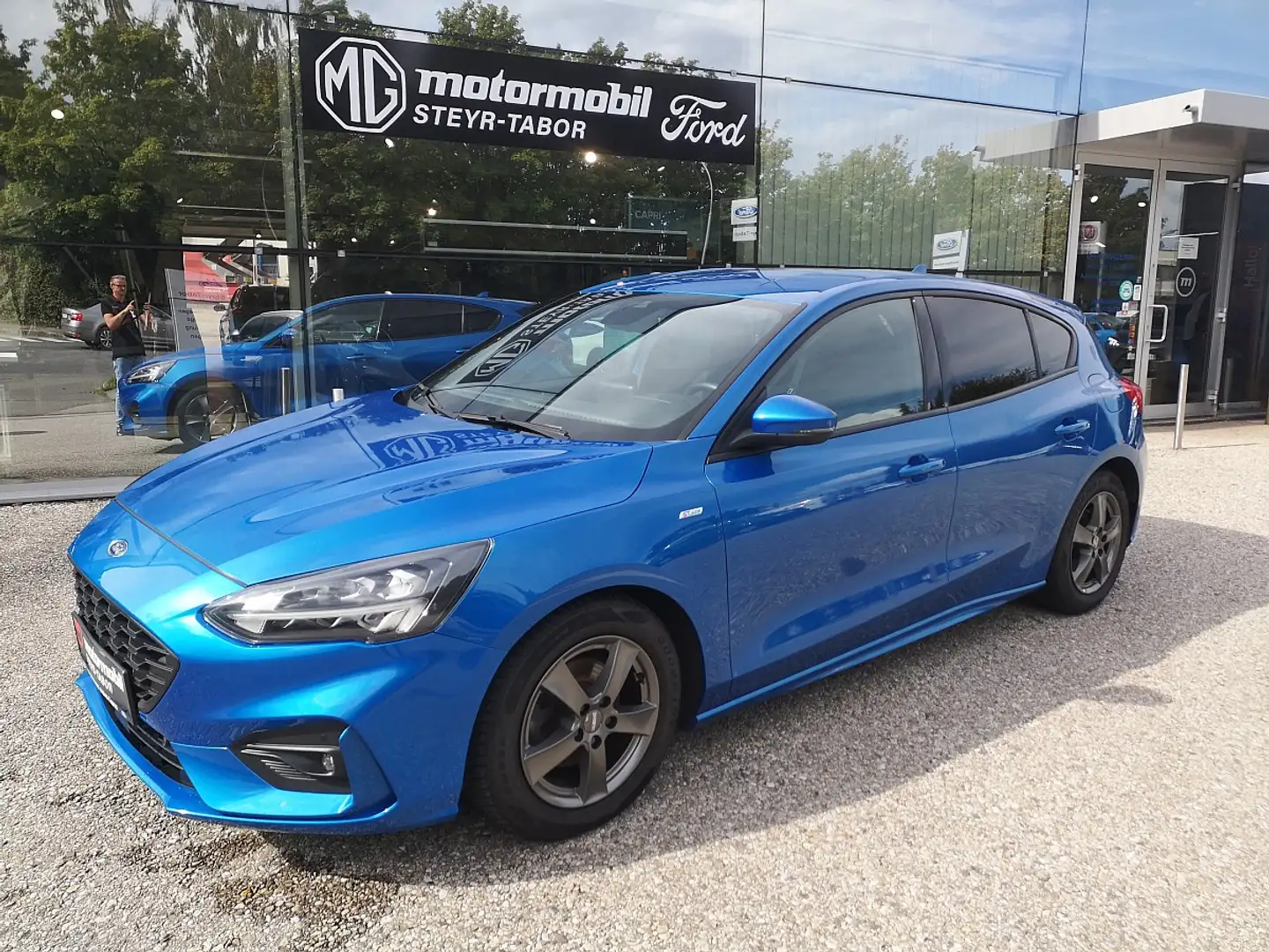 Ford Focus 1,0 EcoBoost ST-Line Business Bleu - 1