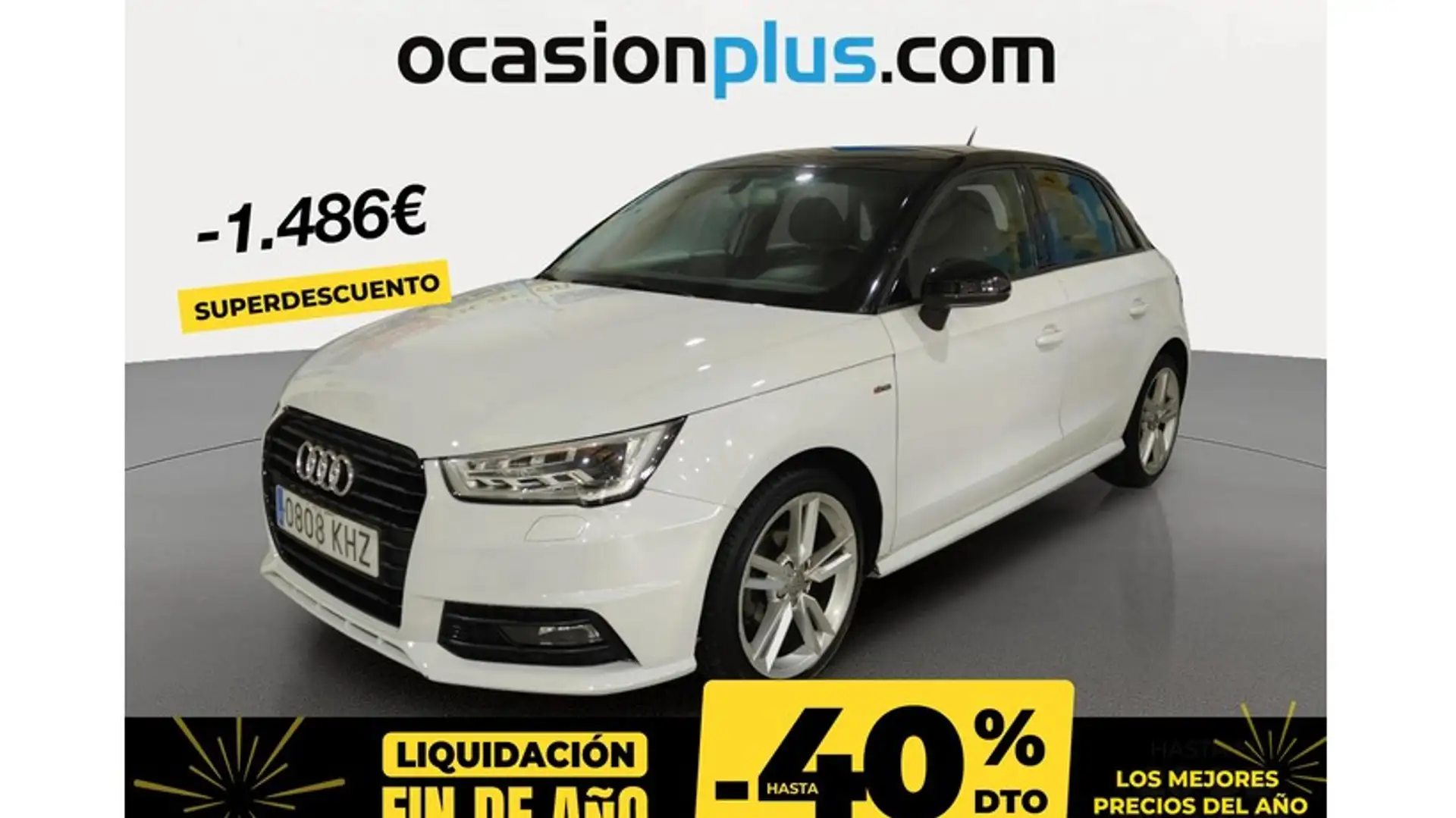 Audi A1 Sportback 1.0 TFSI Adrenalin Blanc - 1