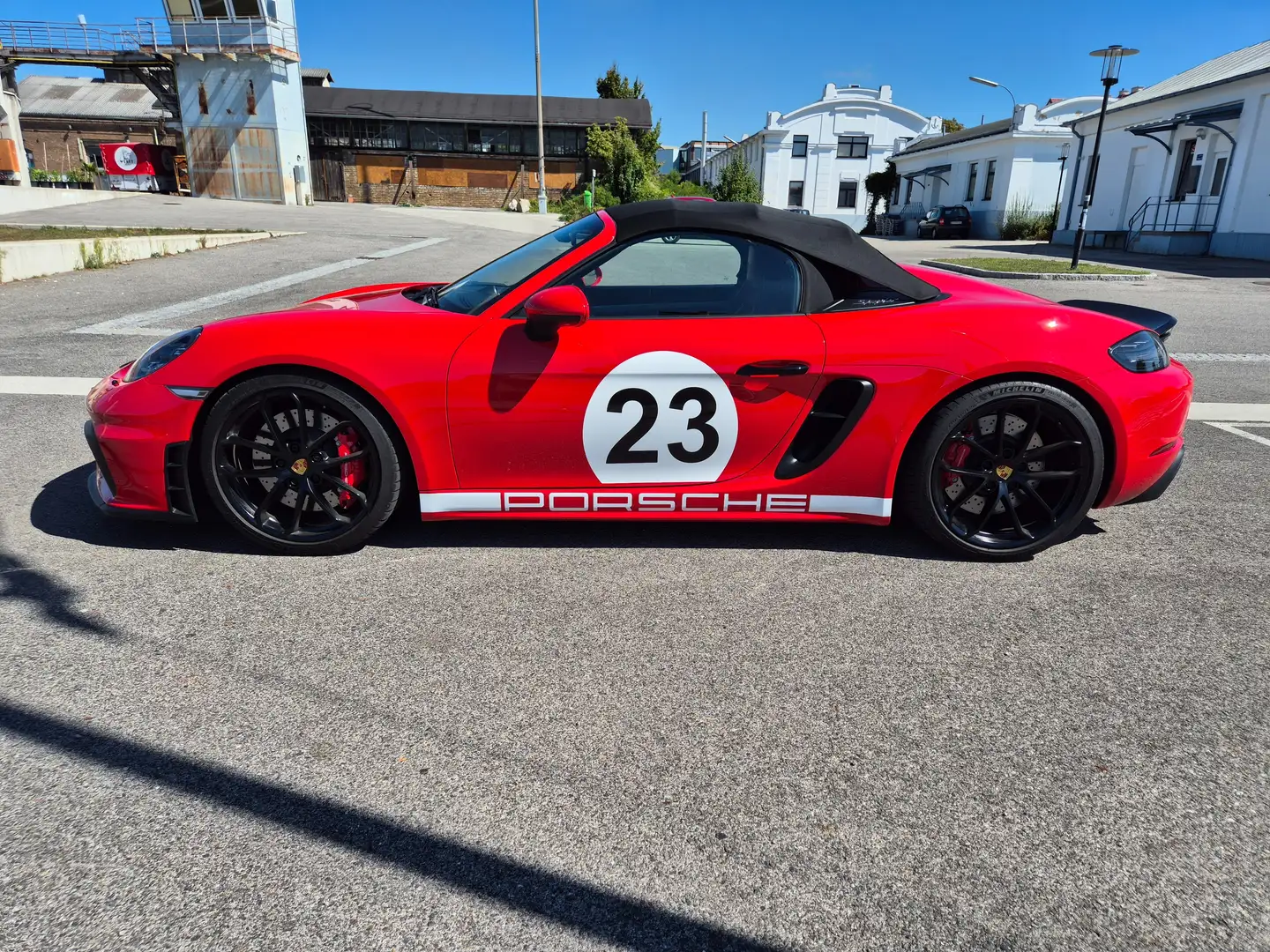 Porsche 718 Spyder PDK Rot - 1