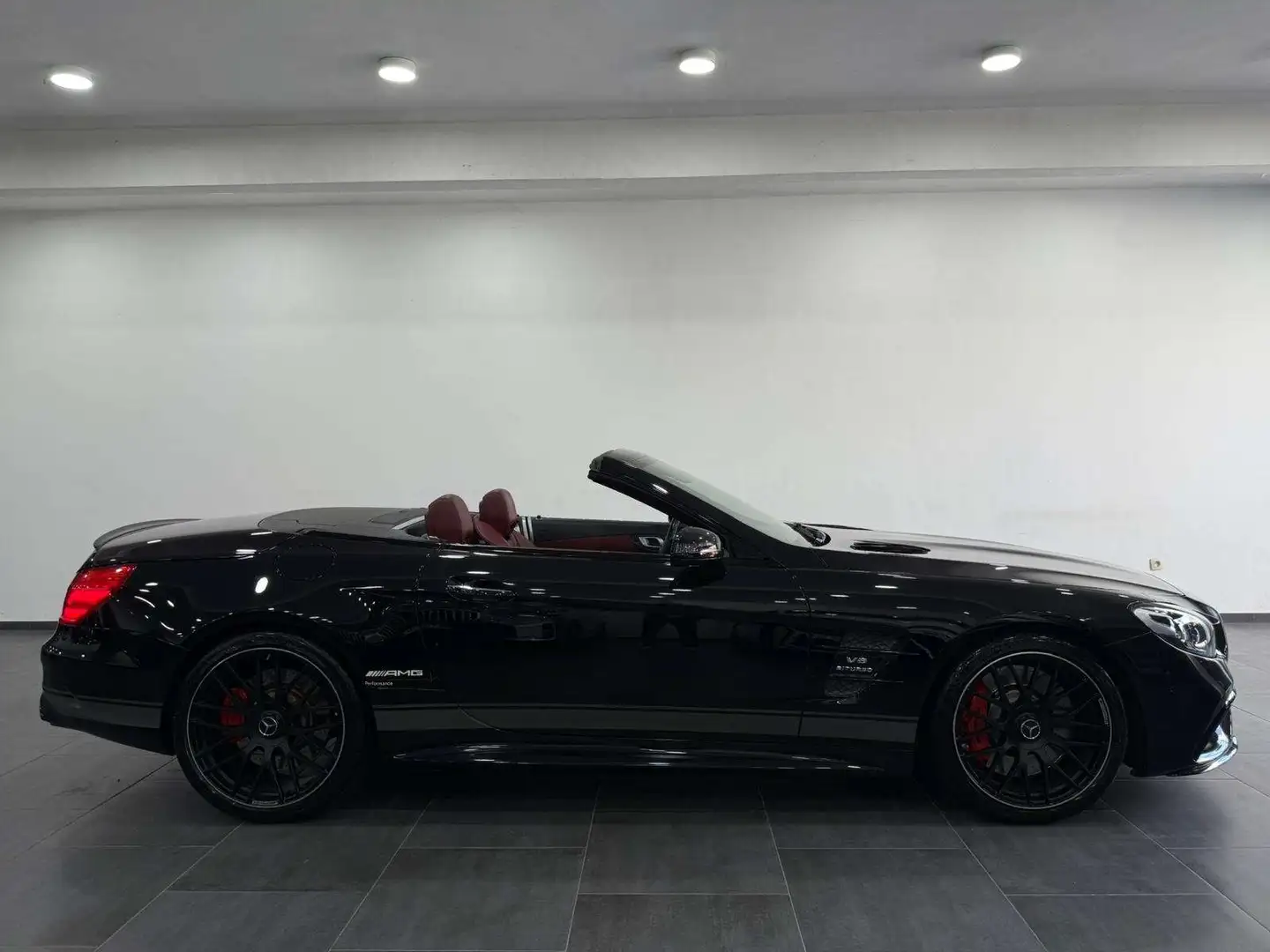 Mercedes-Benz SL 63 AMG SL Roadster 63 AMG Full Option Belgian Carpass Zwart - 2