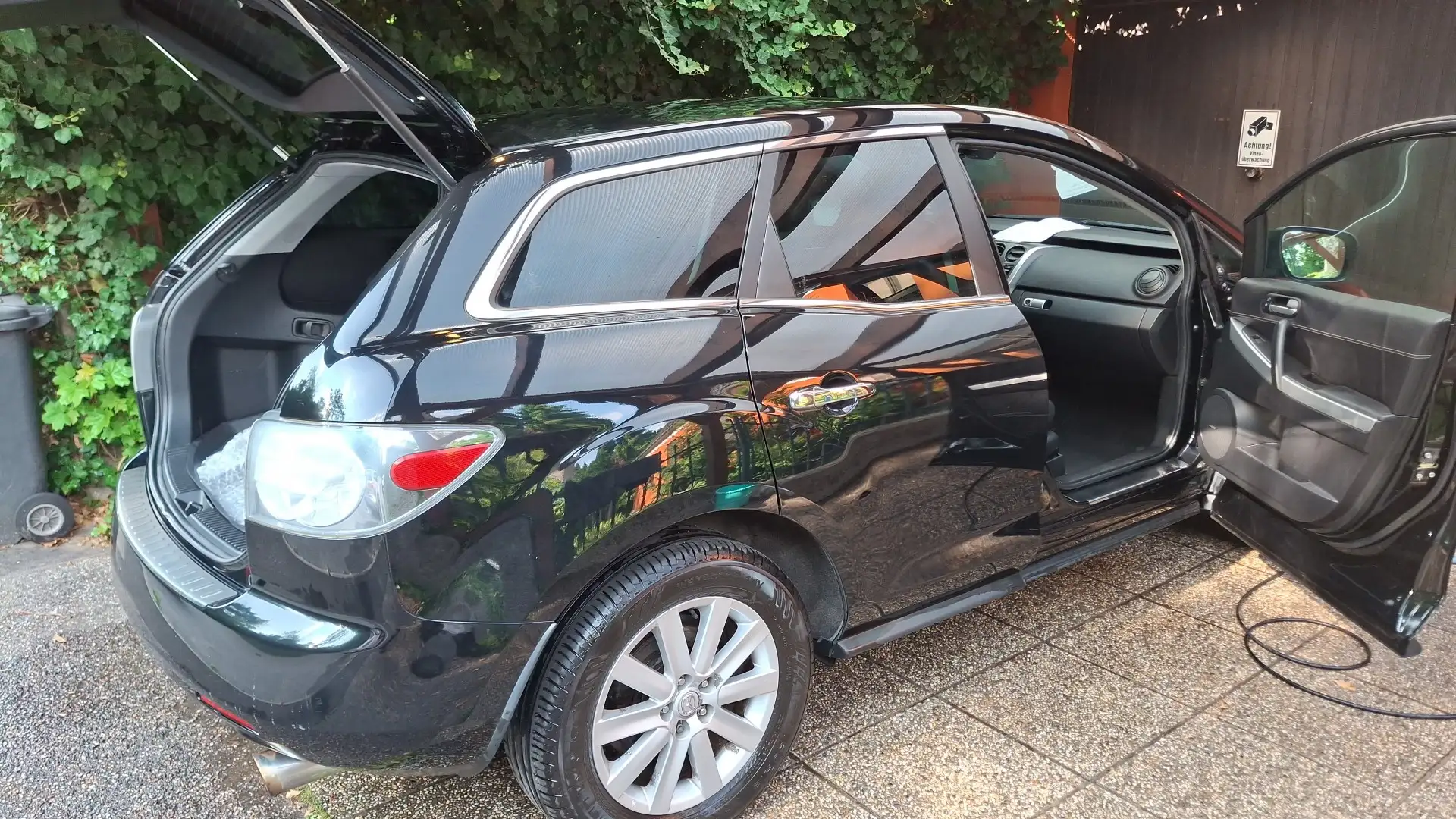 Mazda CX-7 2,3iDISI Turbo! 4WD/Leder/Bose Sound/  6490,-- Negro - 2
