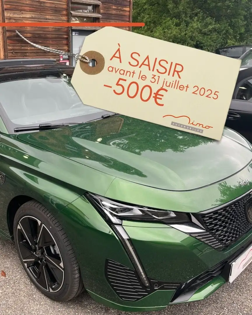 Peugeot 308 E-308 GT LINE 600 KM ETAT NEUF SUPER EQUIPE AVEC T Vert - 1