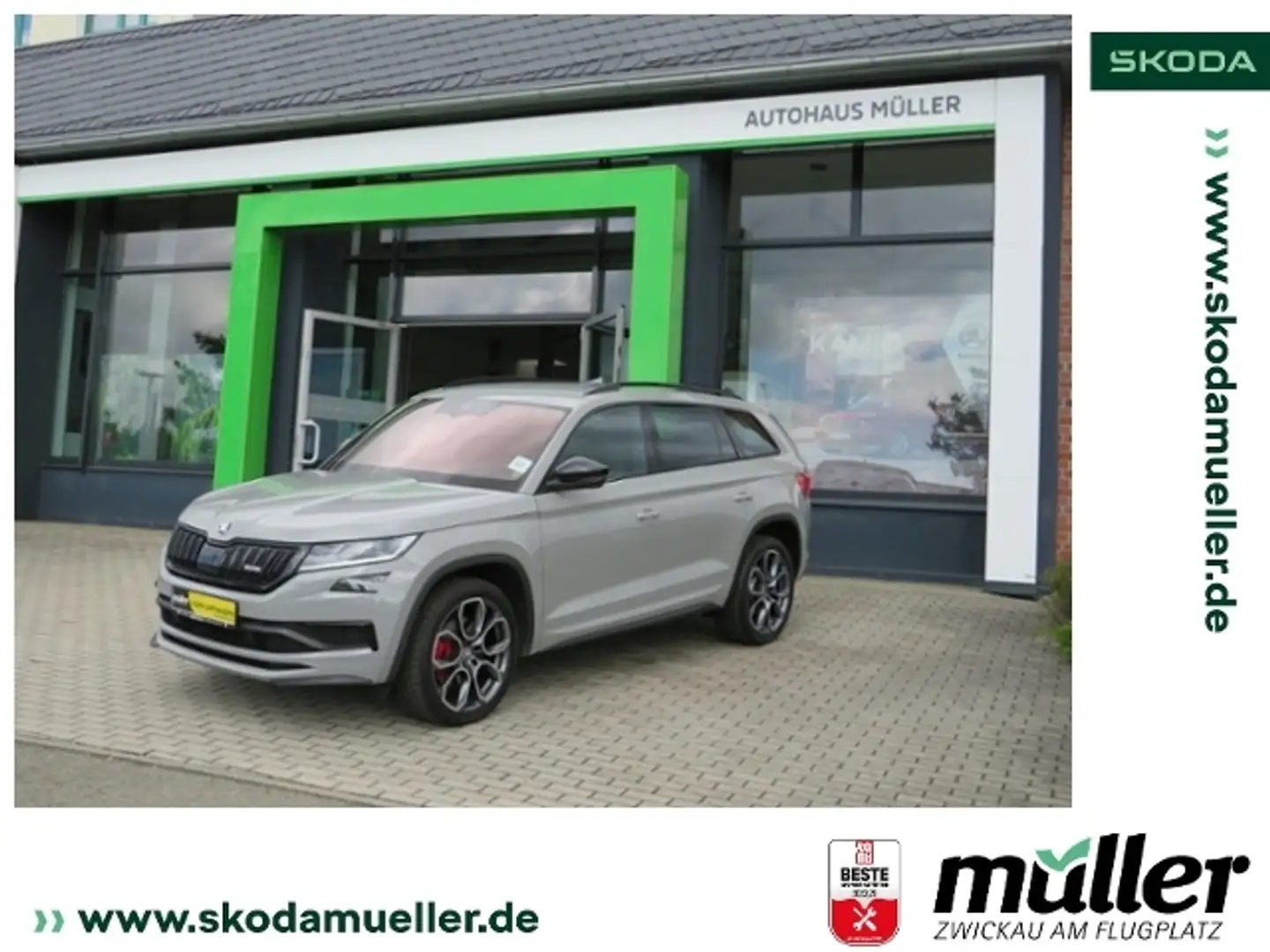 Skoda Kodiaq RS 4x4 StHZ RFK StHZ el.HK Gri - 1