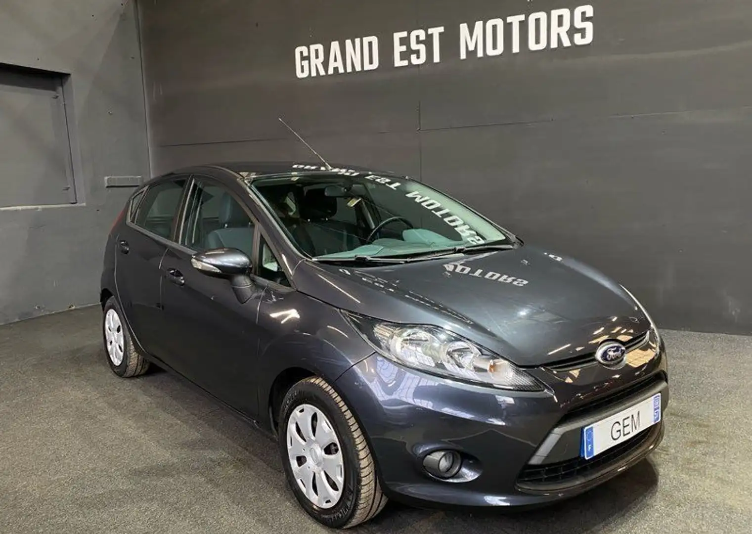 Ford Fiesta 1.6 TDCI ECOnetic (90cv) Première main suivi d’entretien Bluetooth climatisation garantie reprise - Bleu - 1