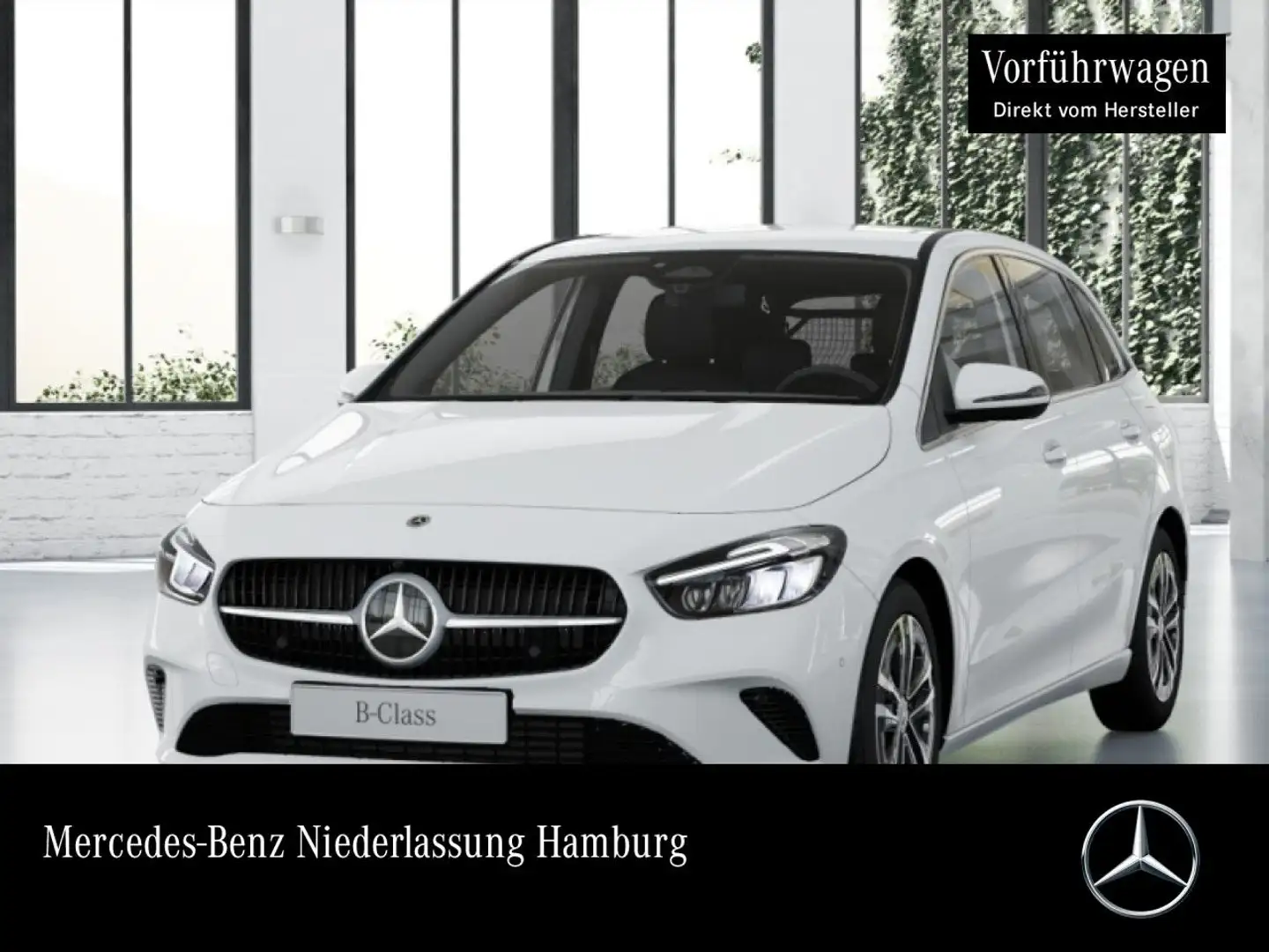 Mercedes-Benz B 180 PROGRESSIVE+AHK+LED+KAMERA+TOTW+7G Weiß - 1