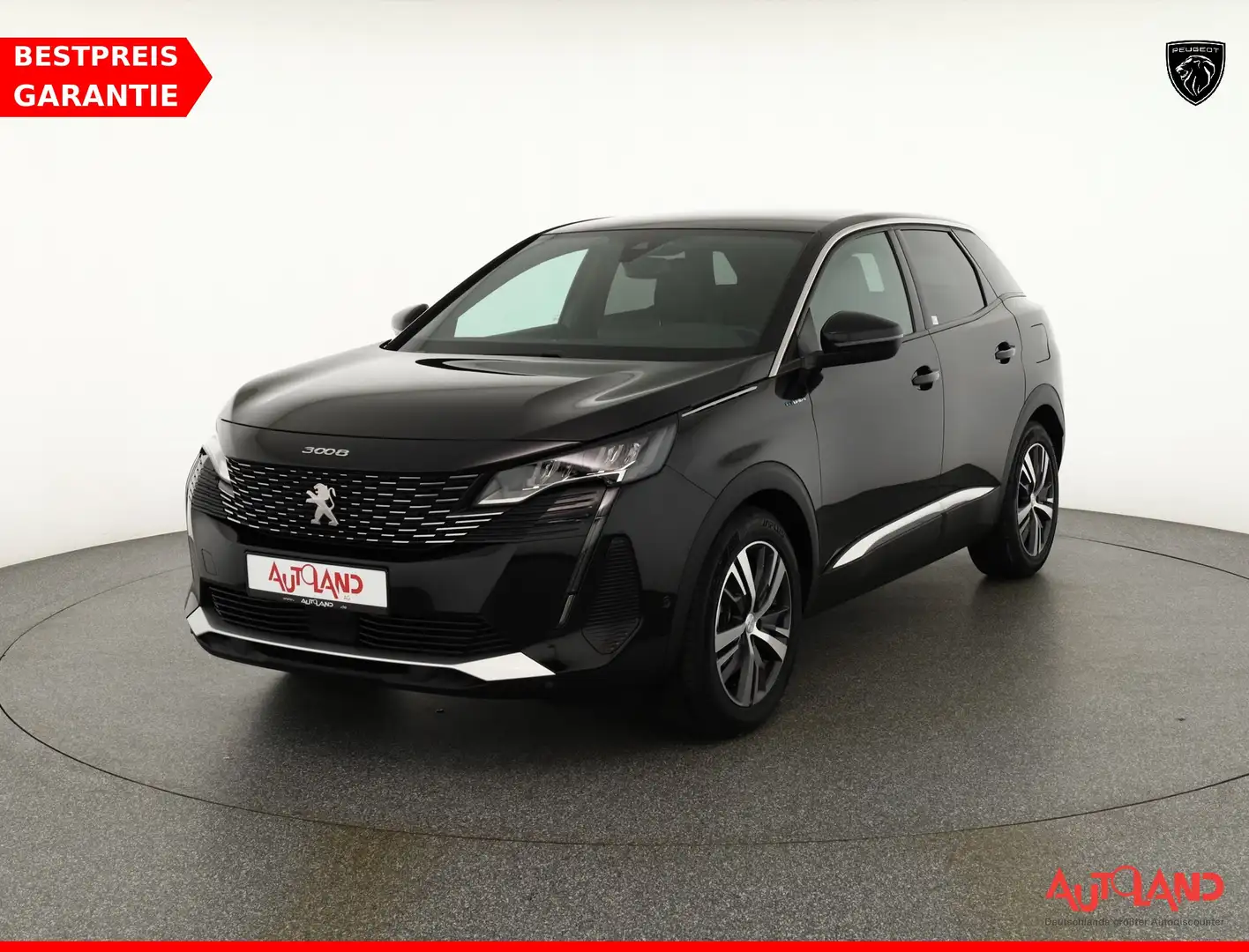 Peugeot 3008 1.6 Plug-In Hybrid 300 4wd Aut. LED Navi Kame Noir - 1