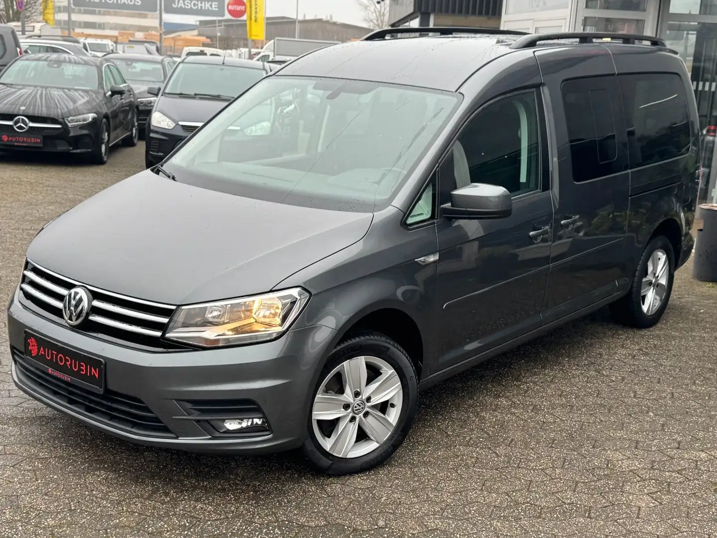Volkswagen Caddy Maxi Comfortline 7SITZ/KLIMA/NAVI/AHK/PDC Grau - 2