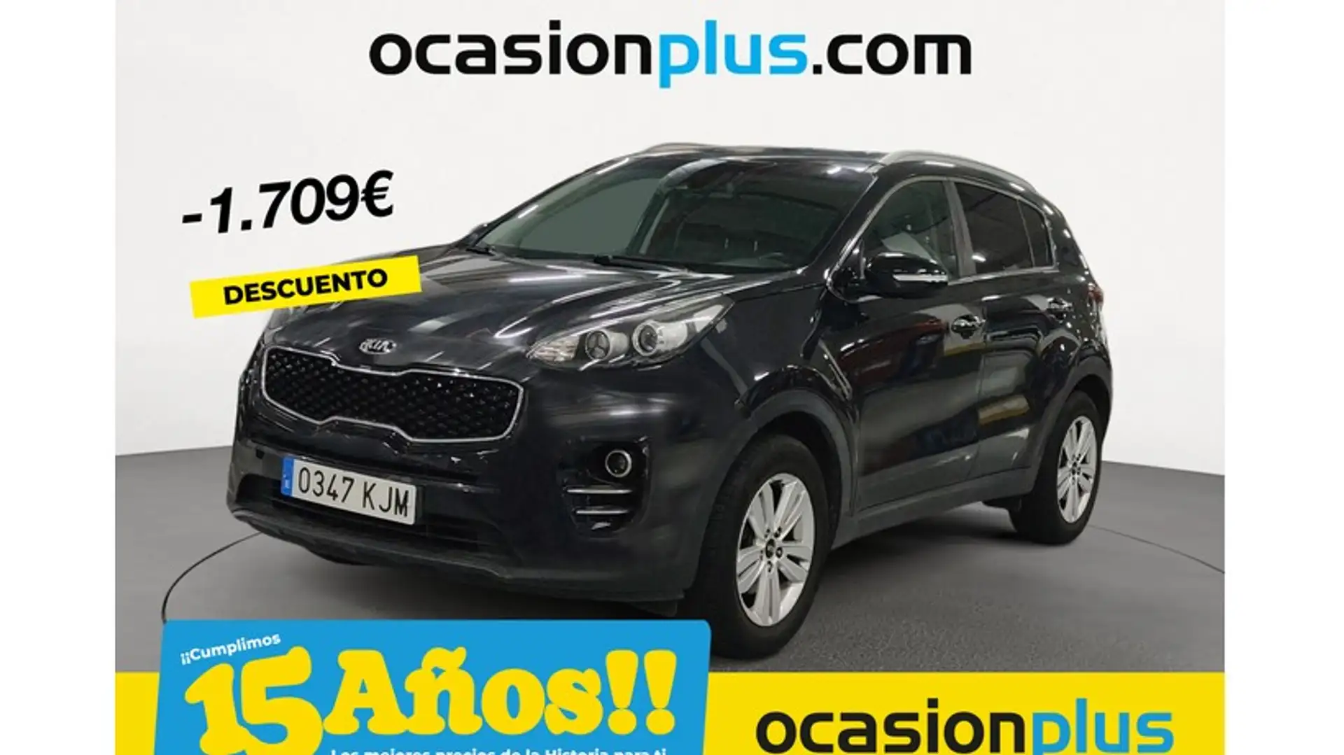 Kia Sportage 1.6 GDi x-Tech17 4x2 Zwart - 1
