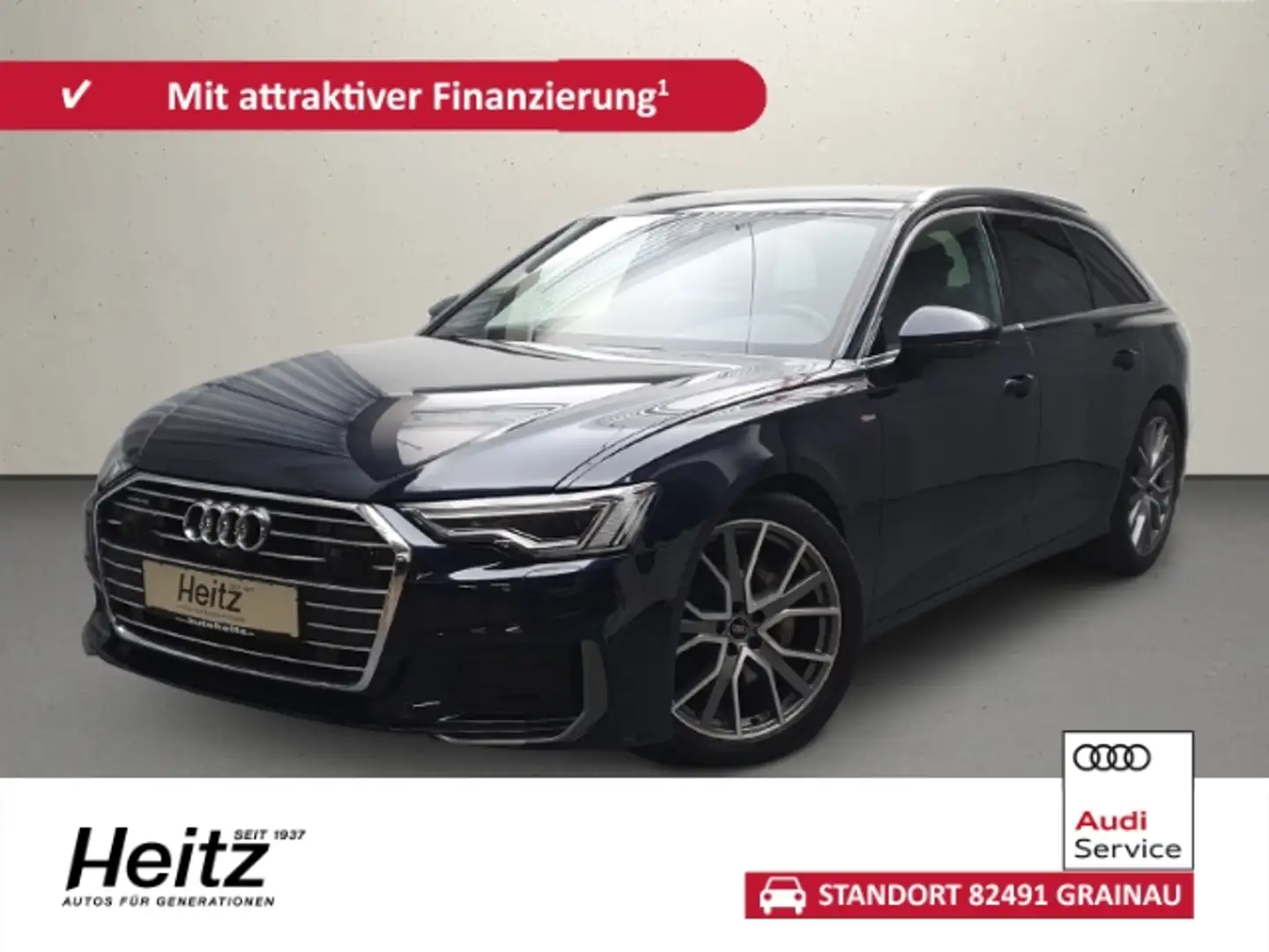 Audi A6 Avant 50 TDI quattro sport S-line Ext Standhzg Blau - 1