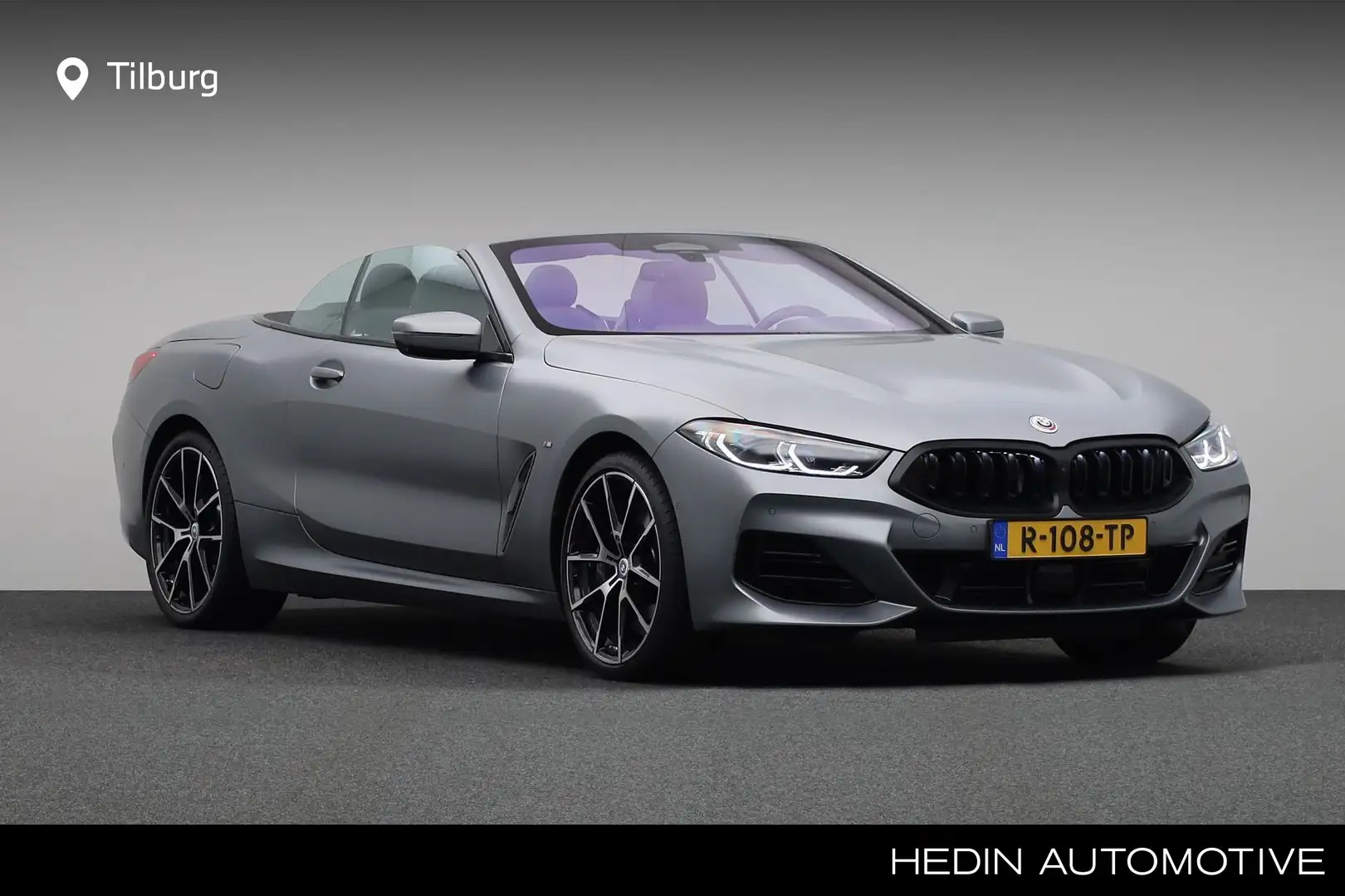 BMW 840 8-serie cabrio 840i High Executive | Comfort Acces Gris - 1
