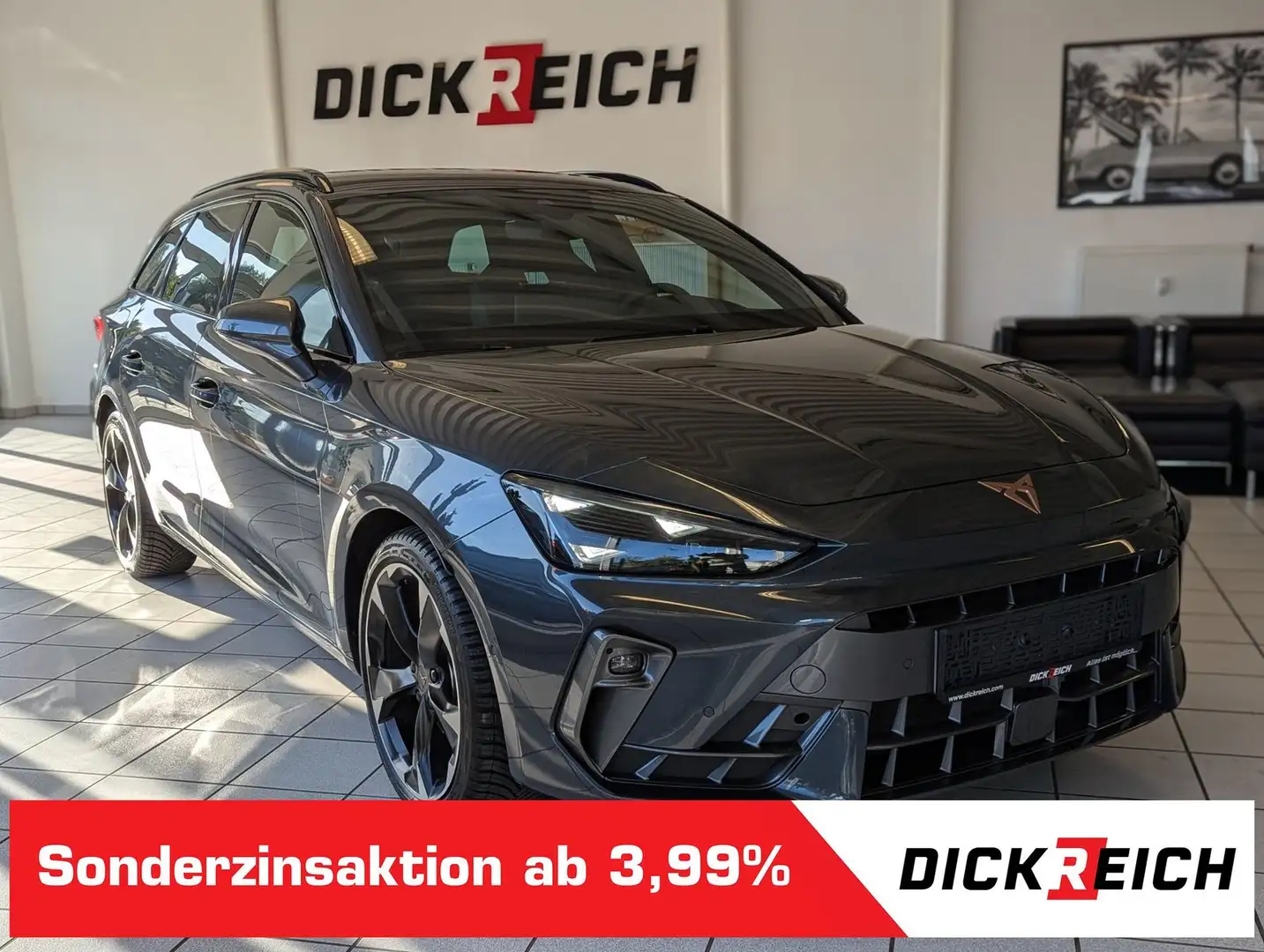 CUPRA Leon 1.5 eTSI Intelligent-Dynamic-Edge-Pake Cam Grijs - 1