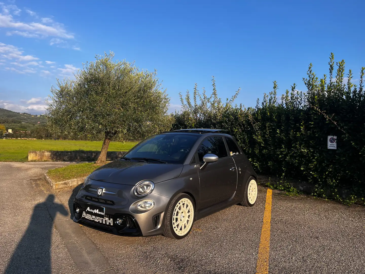 Abarth 595 Turismo 1.4 t-jet Turismo 165cv leggere la descrizione Grigio - 2