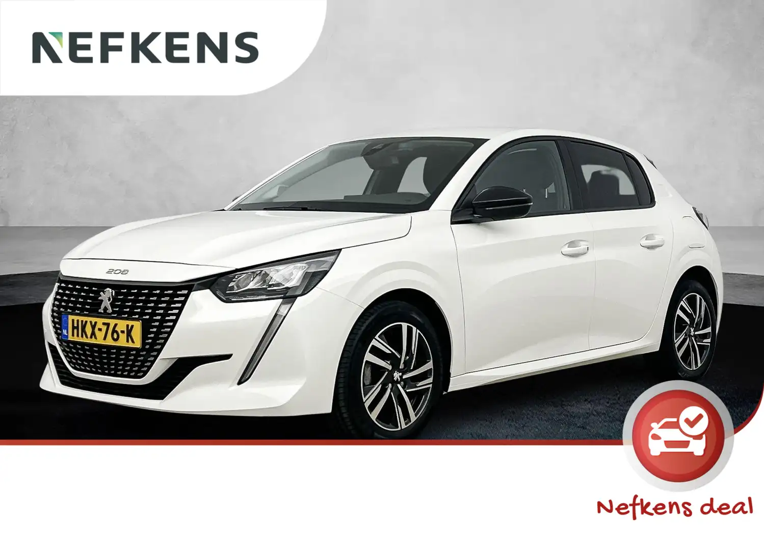 Peugeot 208 1.2 100 pk Allure Pack | Carplay | Camera | Weiß - 1
