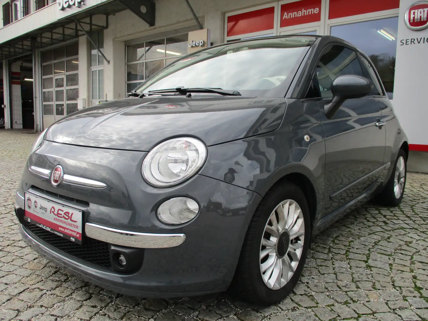 Fiat 500 Lounge Dualogic Grau - 1