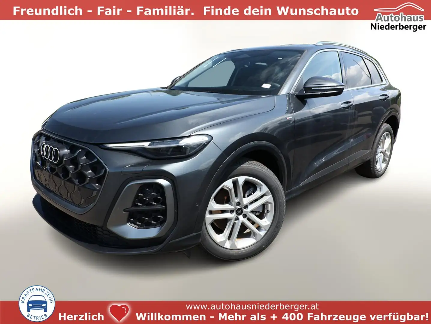 Audi Q5 S line TDI 204 Tech Pano PrivG VirCo+ eHK 19Z 1... Grau - 1